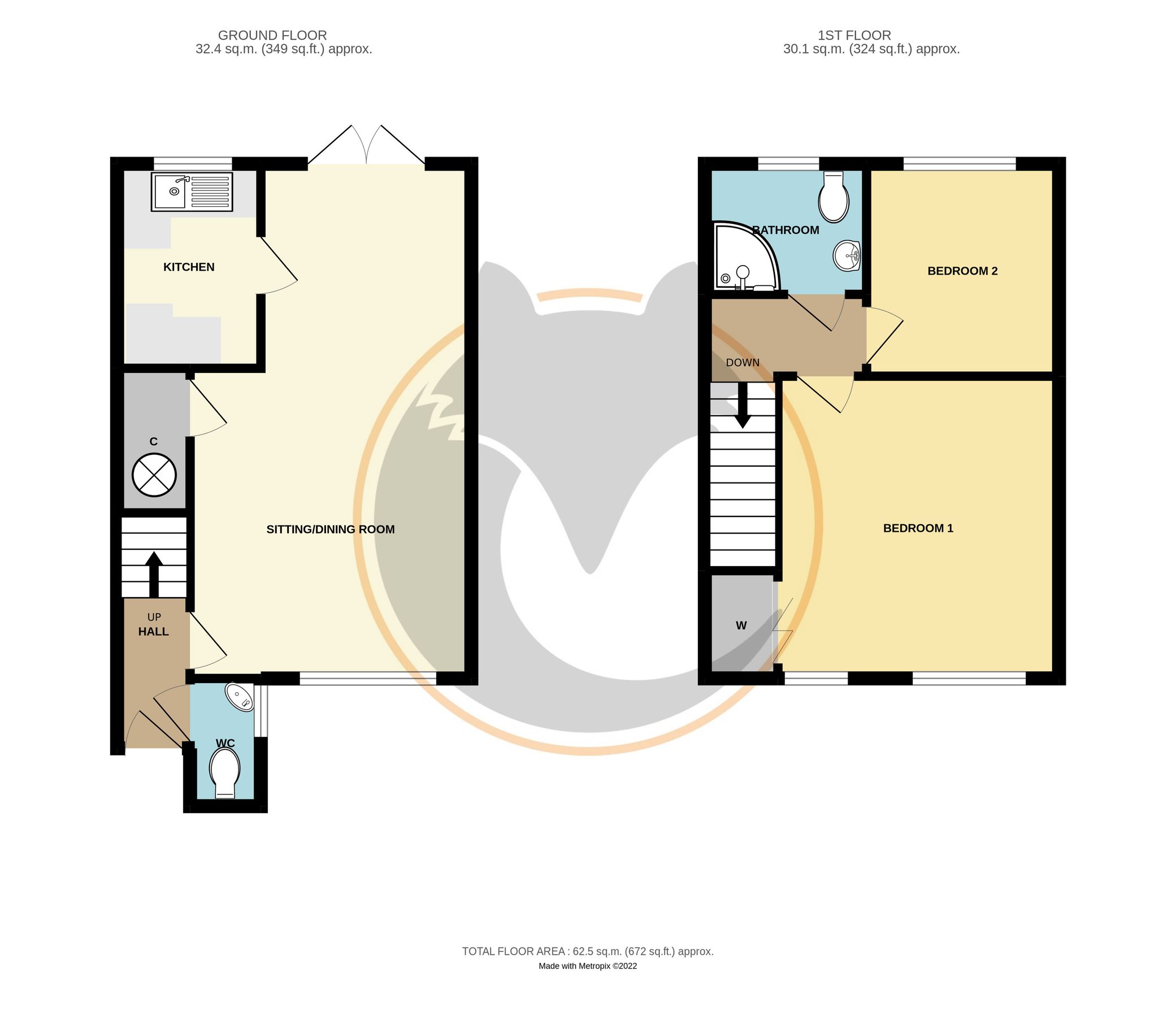 2 bed terraced house for sale in Queens Grove, New Milton, Hampshire
