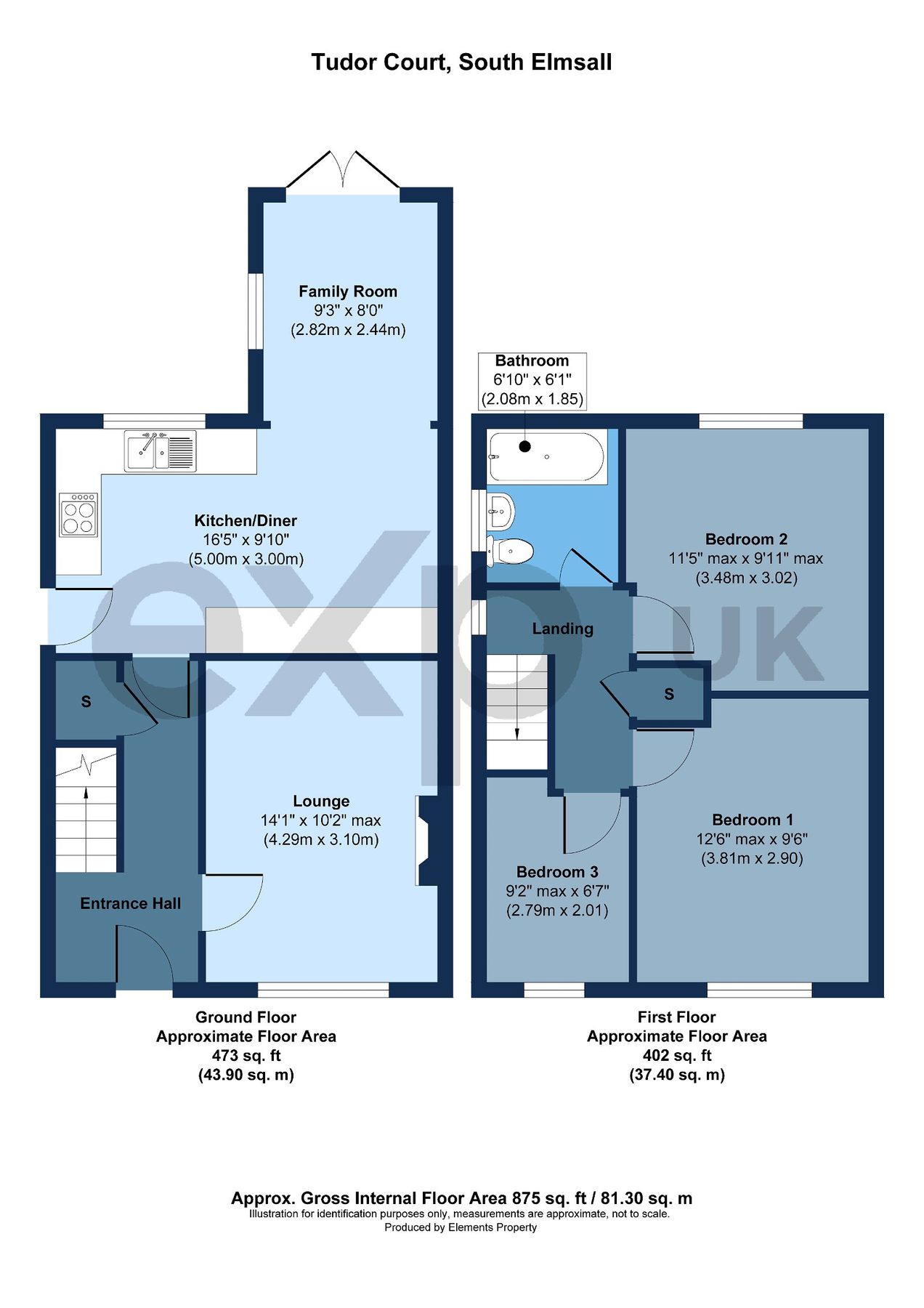 3 bed semidetached house for sale in Tudor Court, South Elmsall WF9