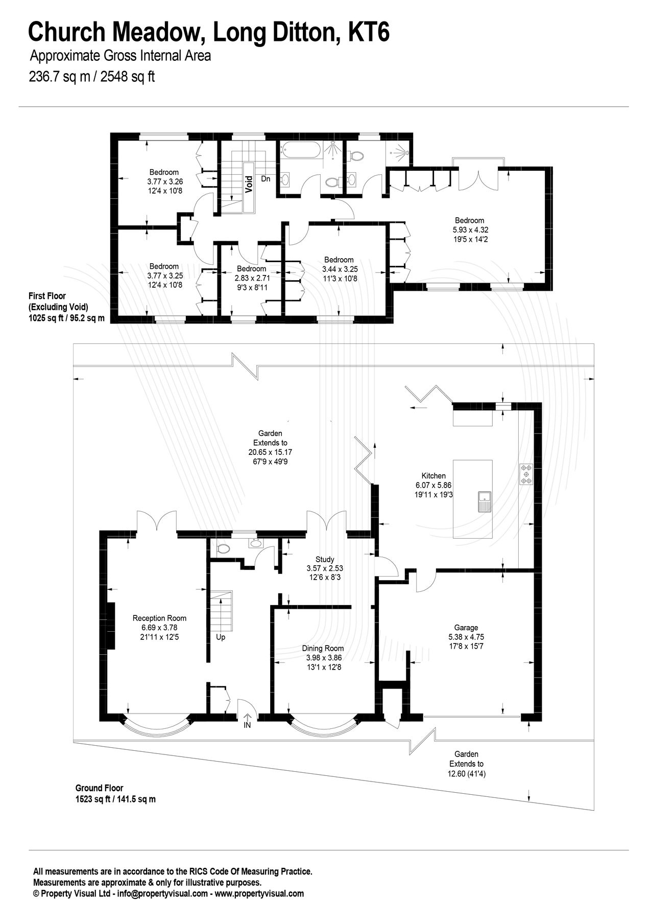 5 bed detached house for sale in Church Meadow, Long Ditton, Surbiton