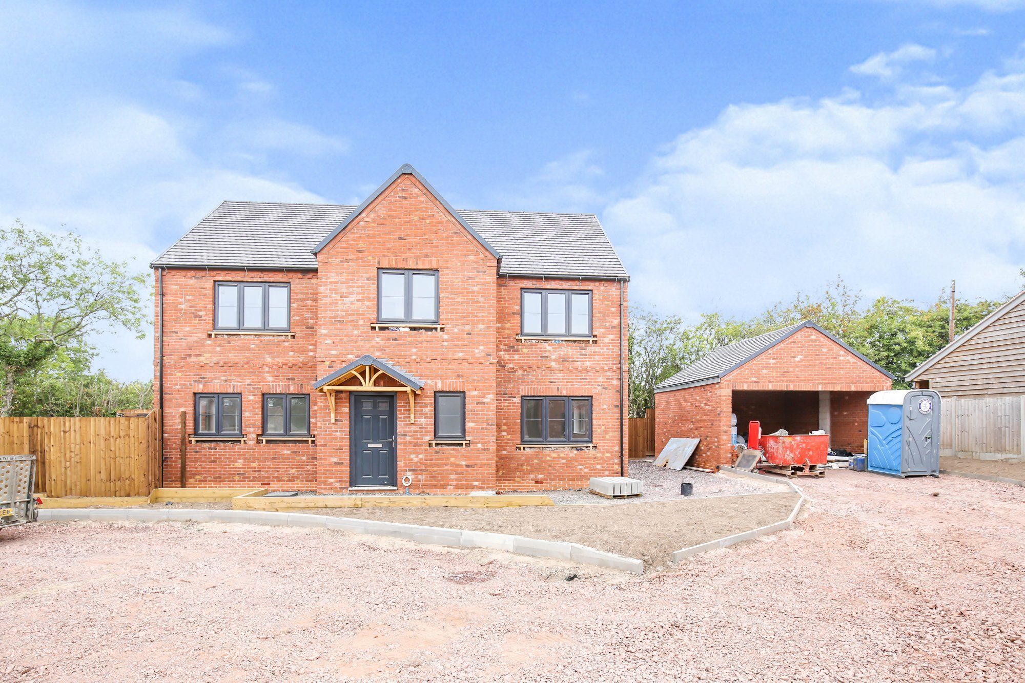 New home, 4 bed detached house for sale in School Lane, Galley Common