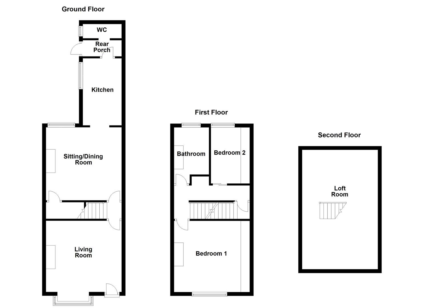 2 bed terraced house for sale in King Street, Normanton WF6 Zoopla