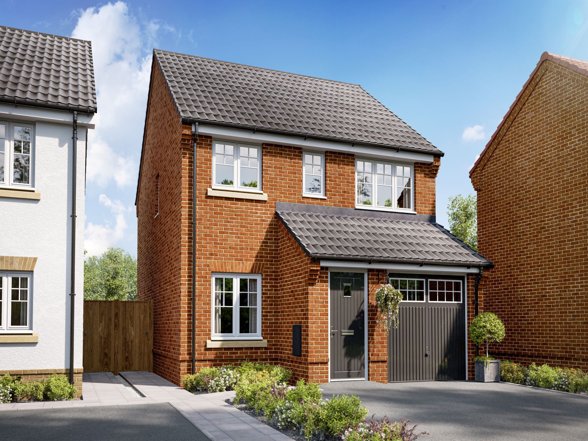 New home, 3 bed detached house for sale in "The Piccadilly" at Burwell