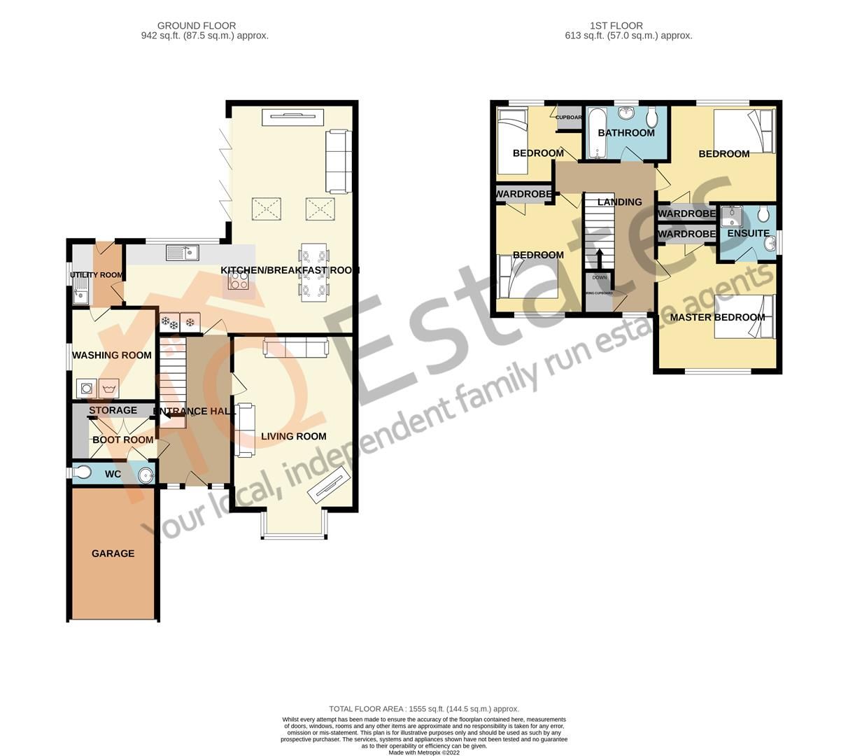 4 bed detached house for sale in Brotherton Way, Gorleston, Great