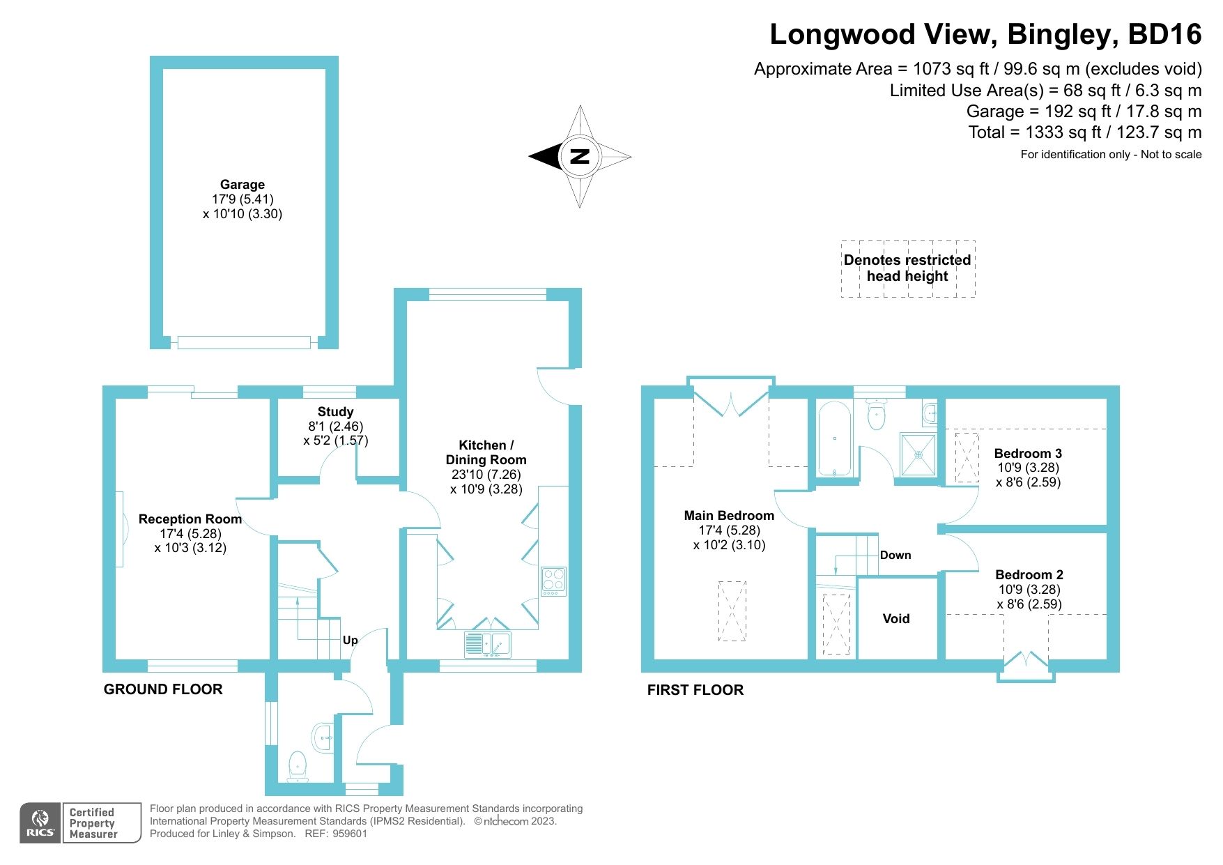 3 bed detached house for sale in Longwood View, Bingley, West Yorkshire BD16 Zoopla