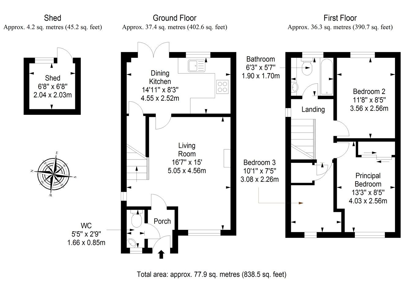 3 bed terraced house for sale in Woodhill Road, Blackridge, Bathgate