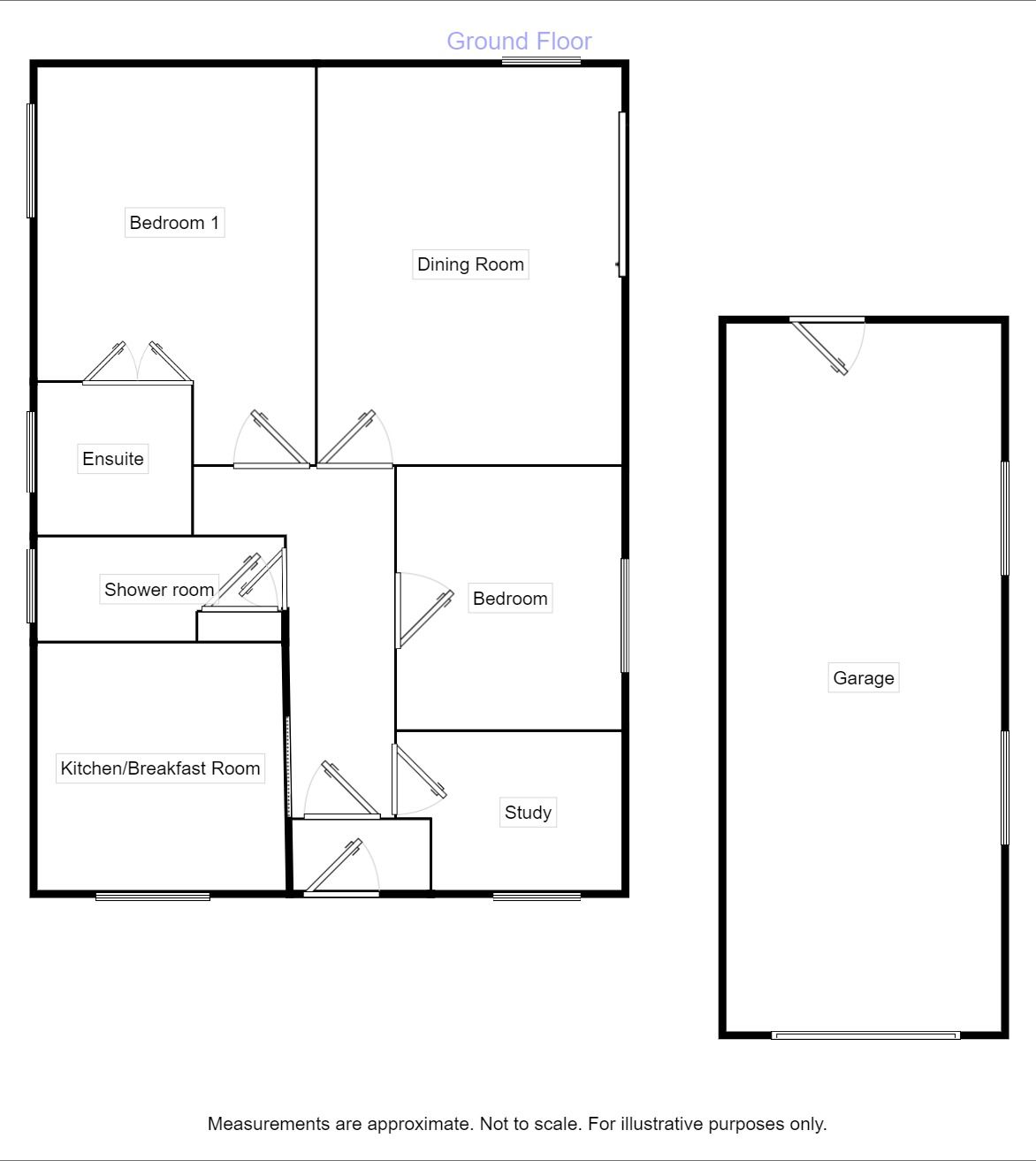 2 bed bungalow for sale in Cornfield Way, AshtonUnderHill, Evesham