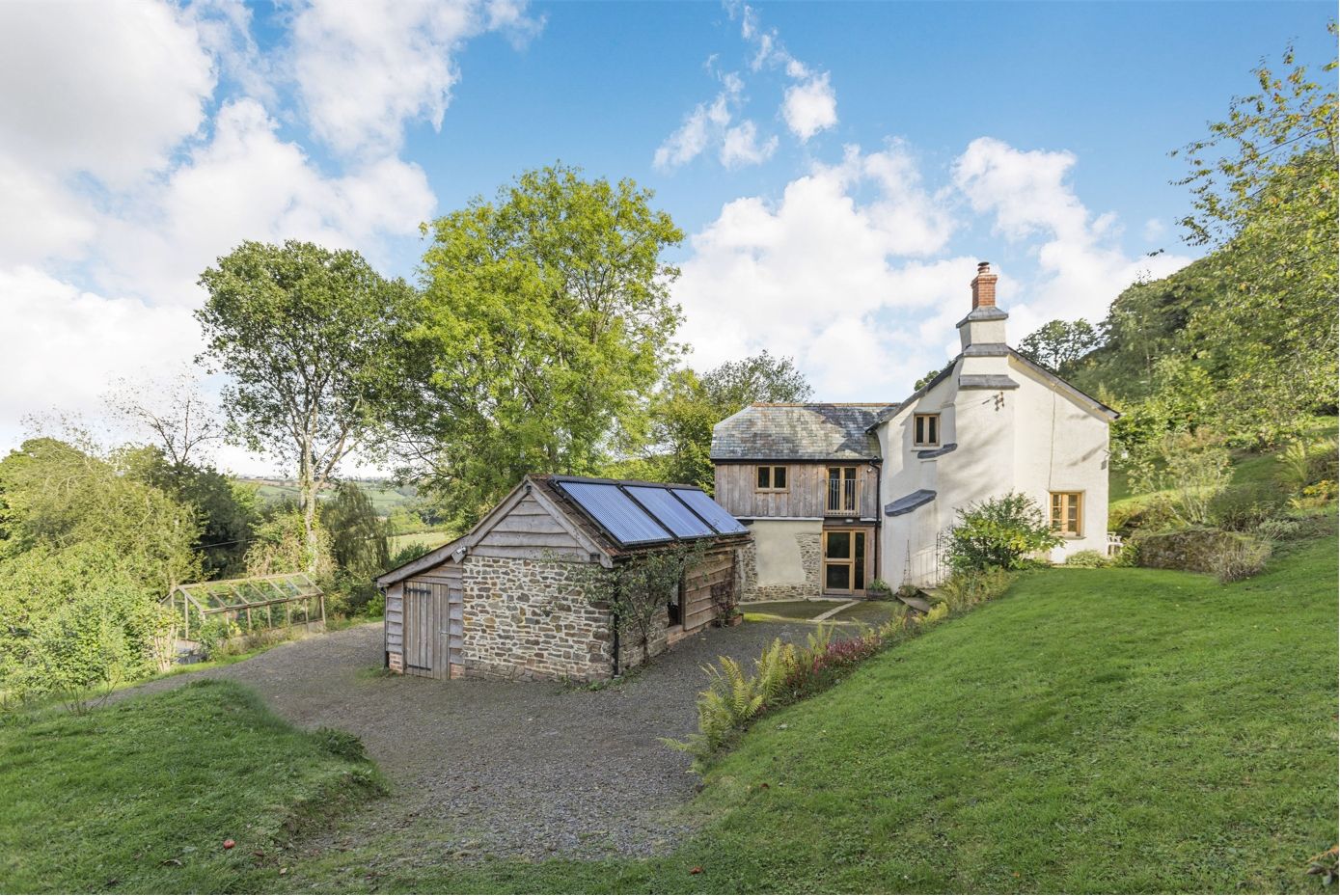 4 bed detached house for sale in Burrington, Umberleigh, Devon EX37