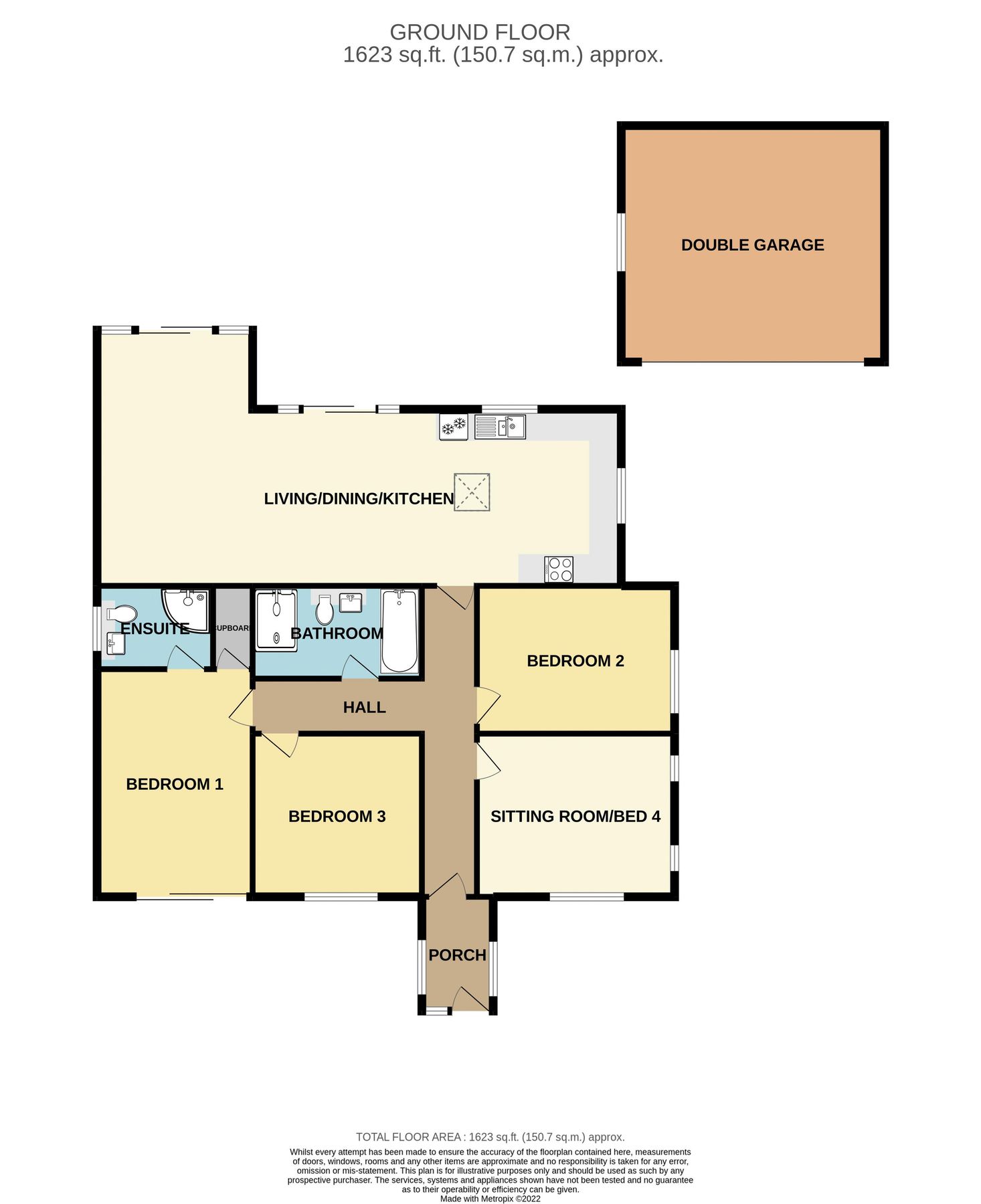 4 bed detached bungalow for sale in Oldmixon Road, Hutton, WestonSuper