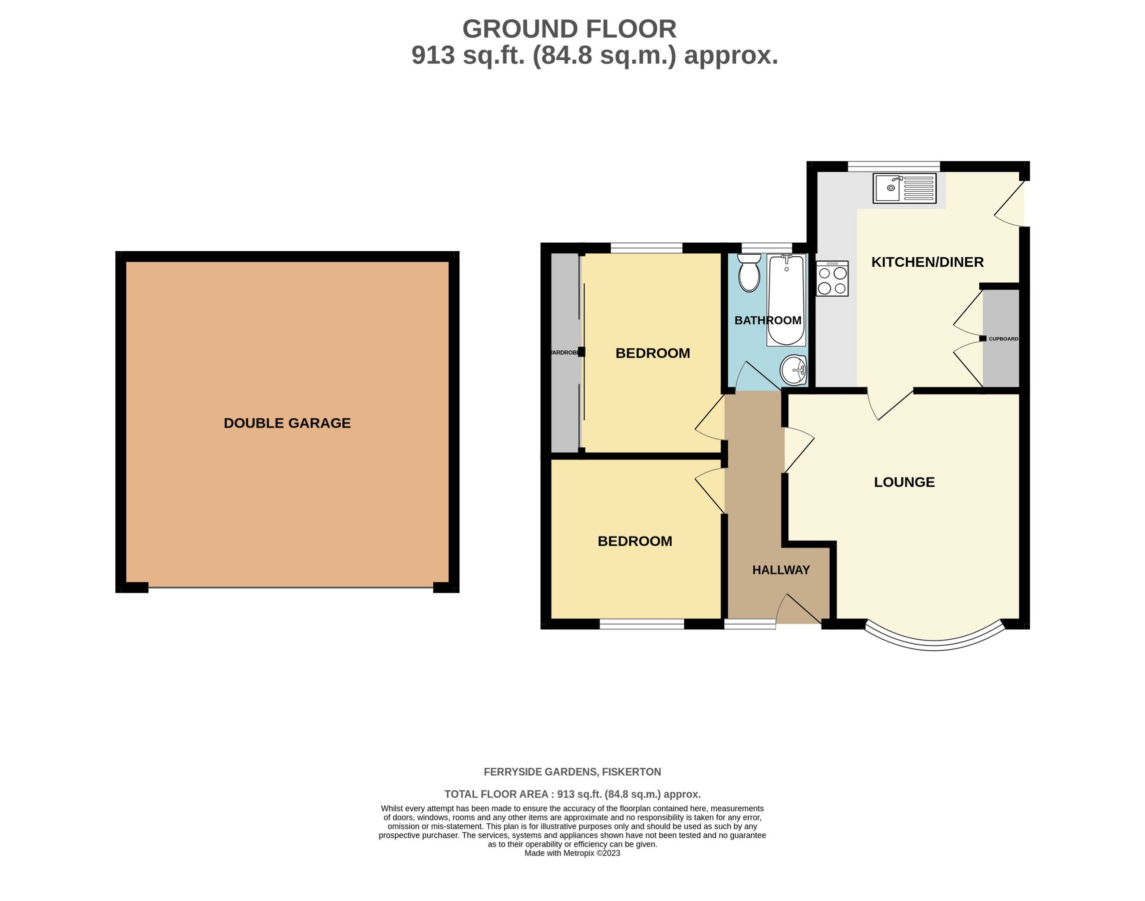 2 bed detached bungalow for sale in Ferryside Gardens, Fiskerton LN3