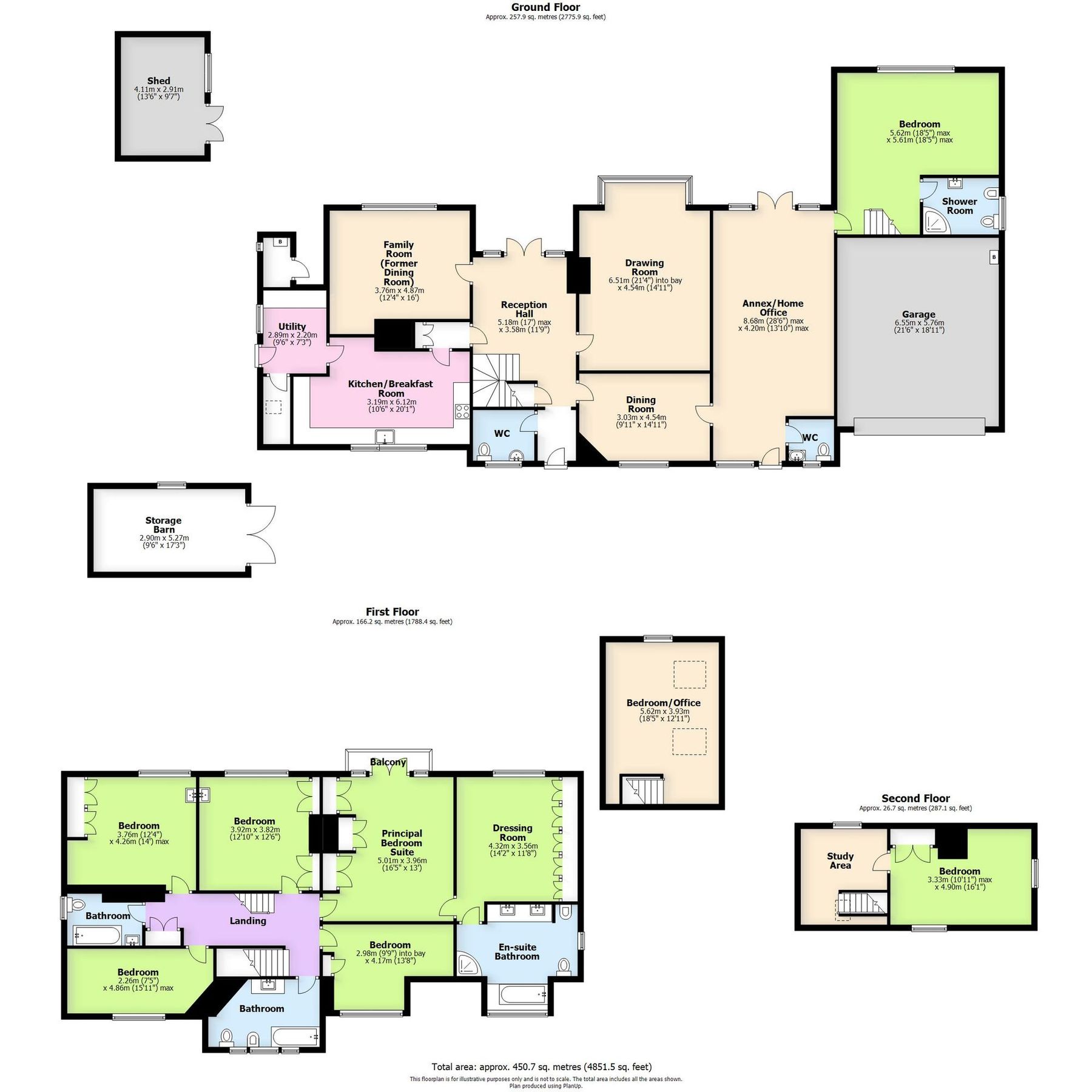 6 bed detached house for sale in Fleet Hill, Finchampstead RG40 - Zoopla