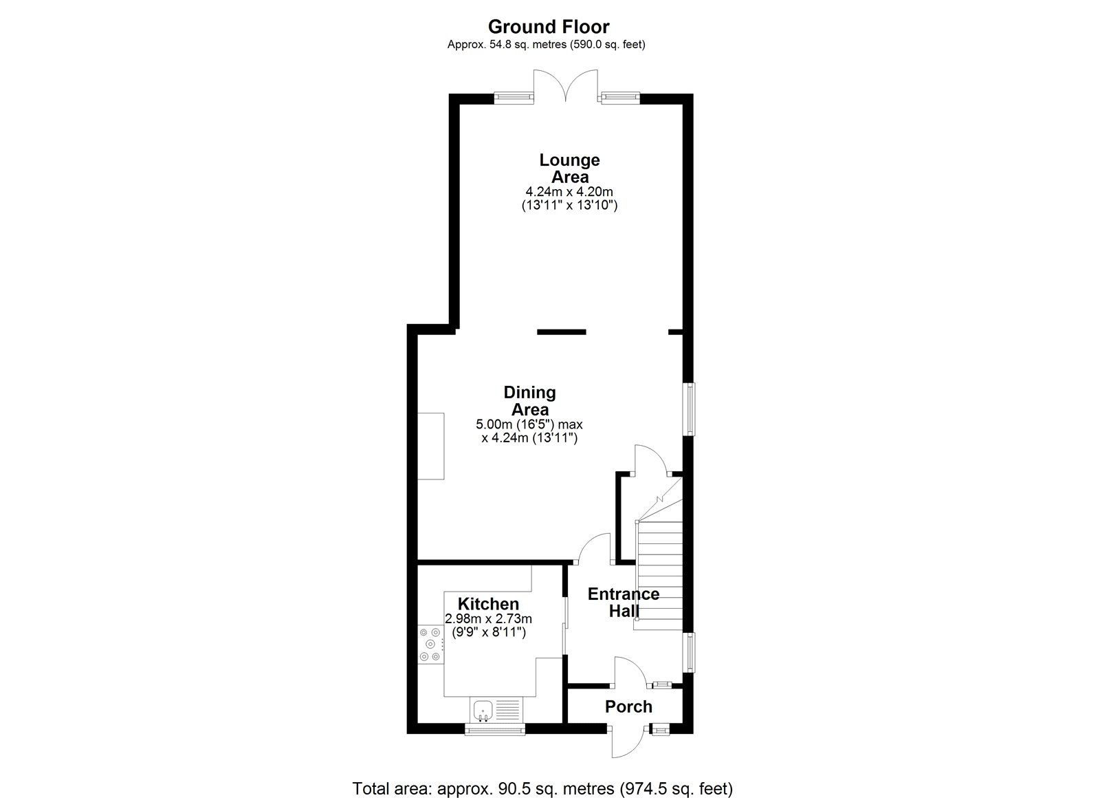 3 bed semidetached house for sale in Kempton Road, Ipswich, Suffolk IP1 Zoopla