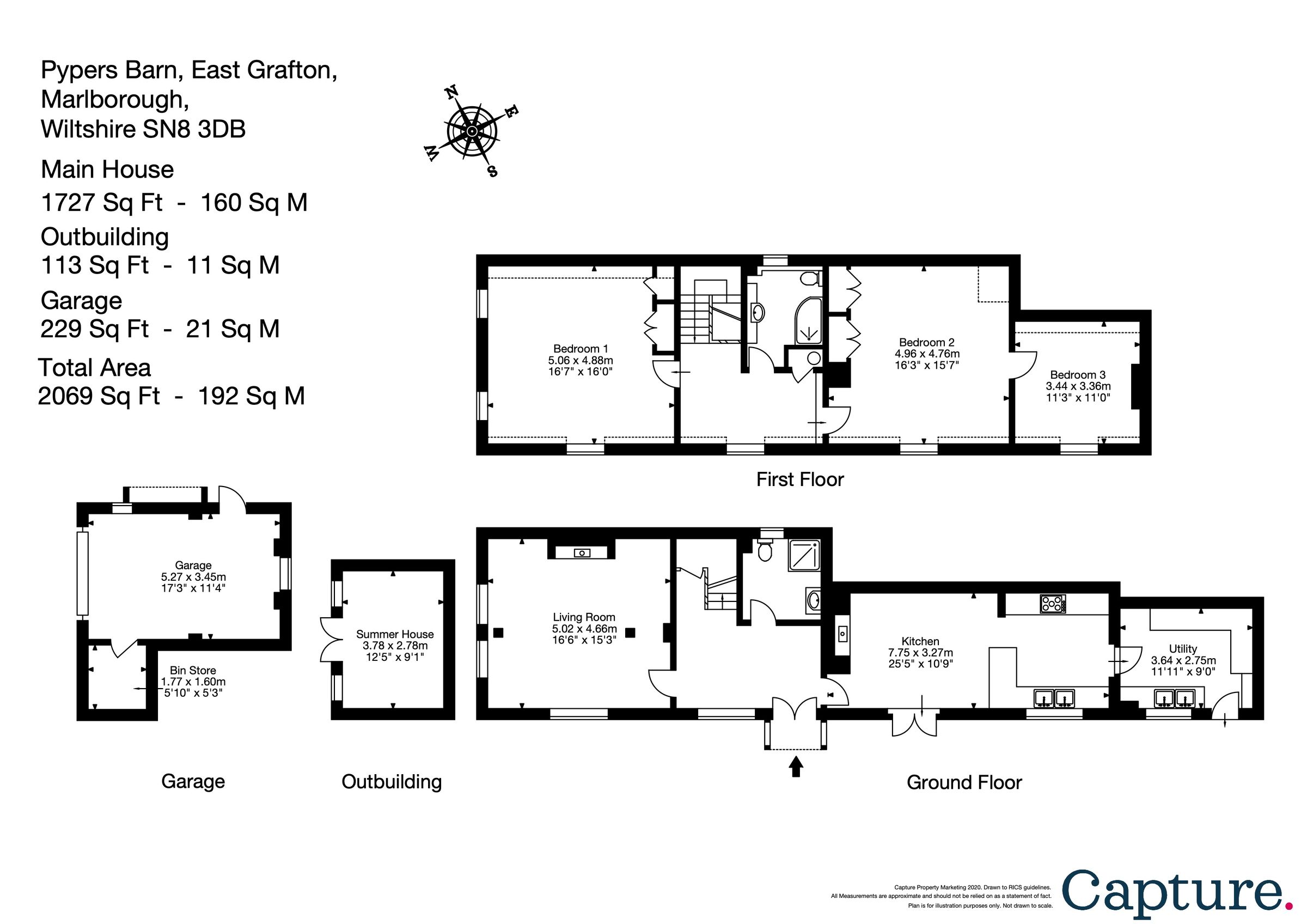 3 bed linkdetached house for sale in East Grafton, Wiltshire SN8 Zoopla