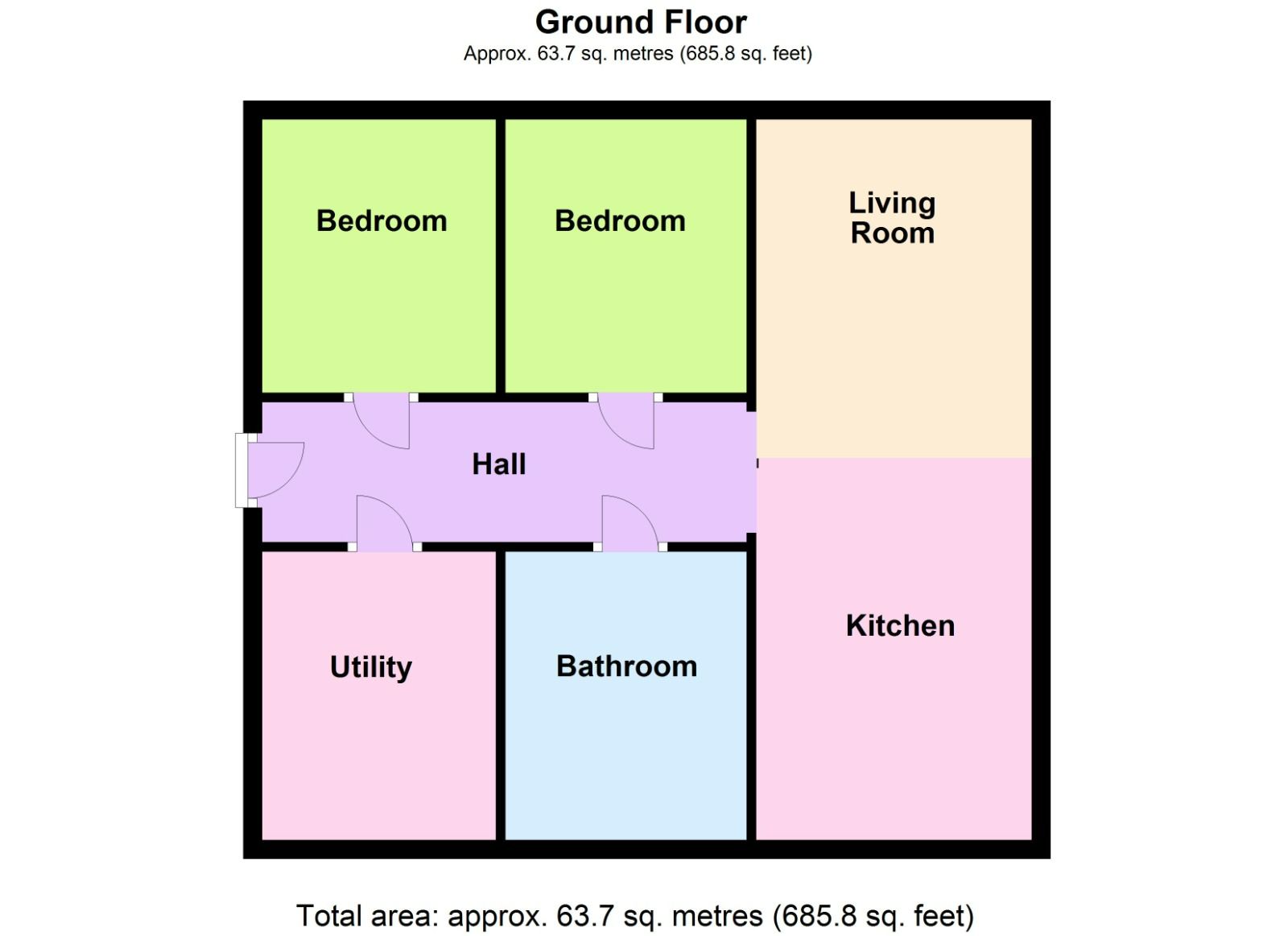 2 bed flat for sale in Carlton Gate Drive, Kiveton Park, Sheffield S26