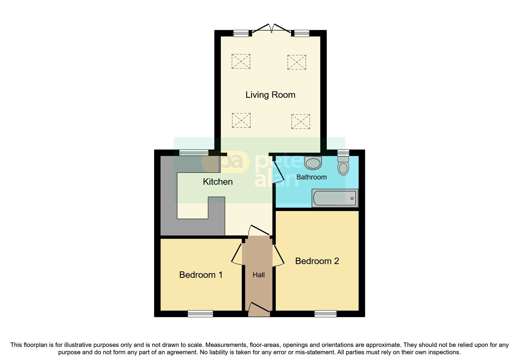 2 bed terraced bungalow for sale in Gelli Houses, Cymmer, Port Talbot