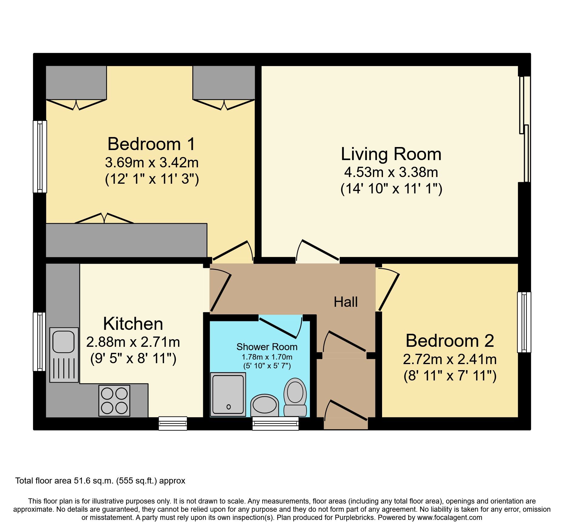 2 bed semidetached bungalow for sale in St. Abbs Drive, Bradford BD6 Zoopla