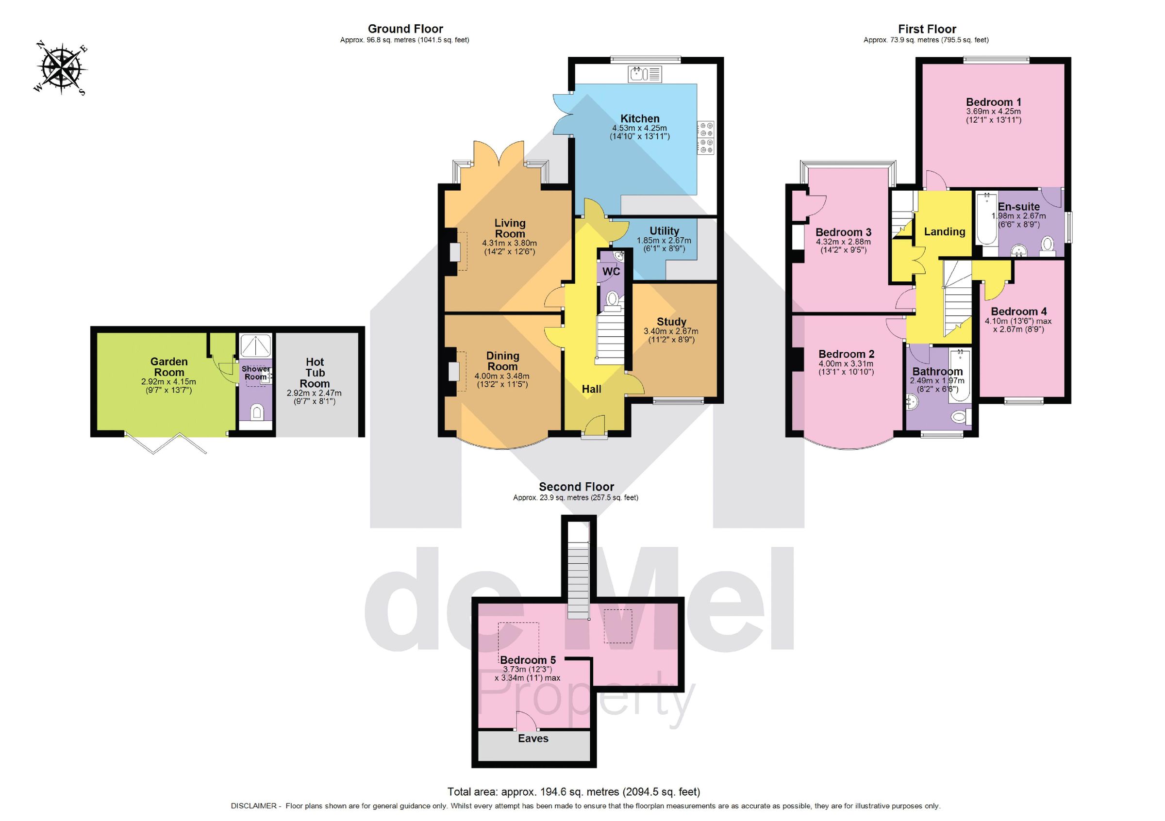 5 bed semidetached house for sale in Priors Road, Prestbury