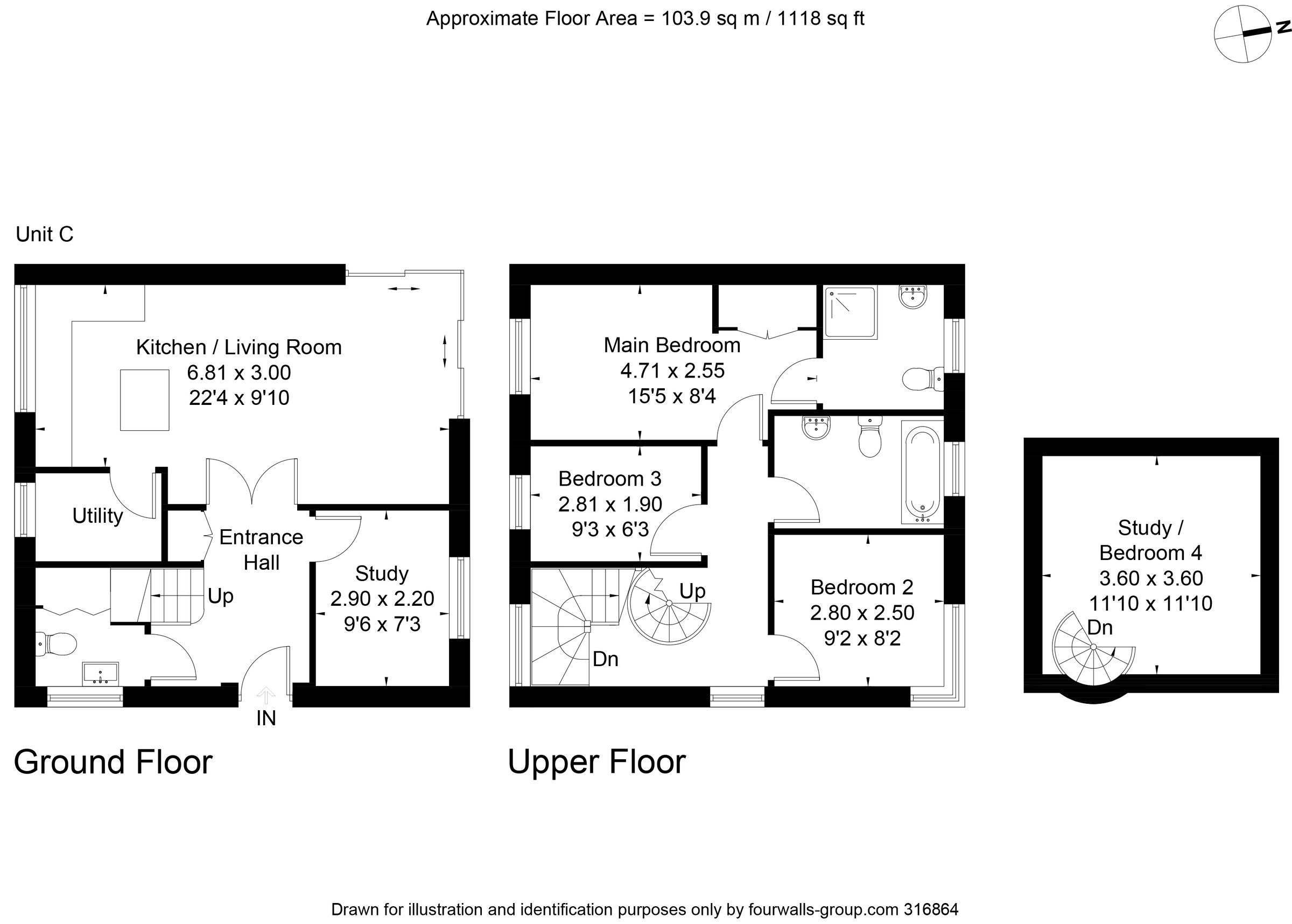 New home, 4 bed detached house for sale in St. Ann Street, Salisbury