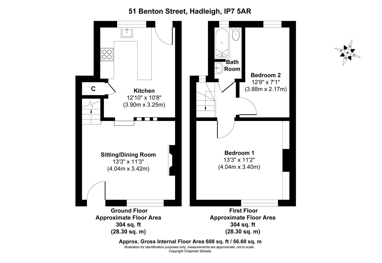 2 bed terraced house for sale in Benton Street, Hadleigh, Ipswich IP7 Zoopla
