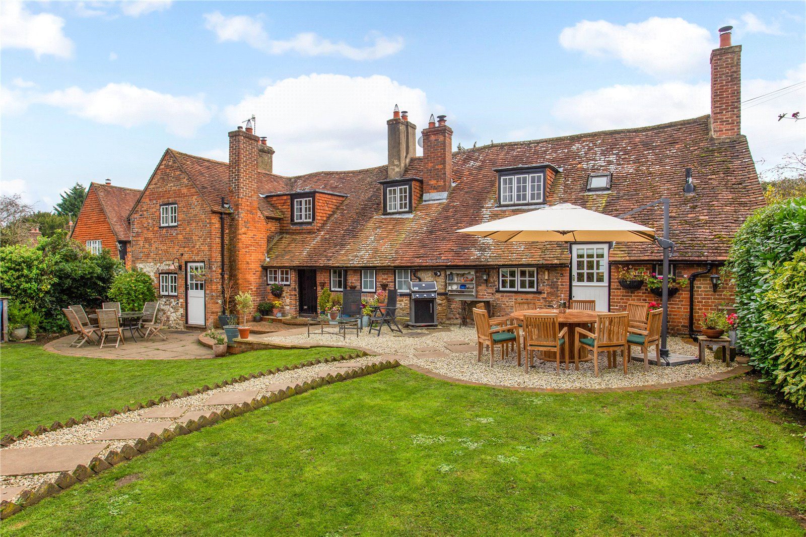 5 bed detached house for sale in The Street, Puttenham, Guildford