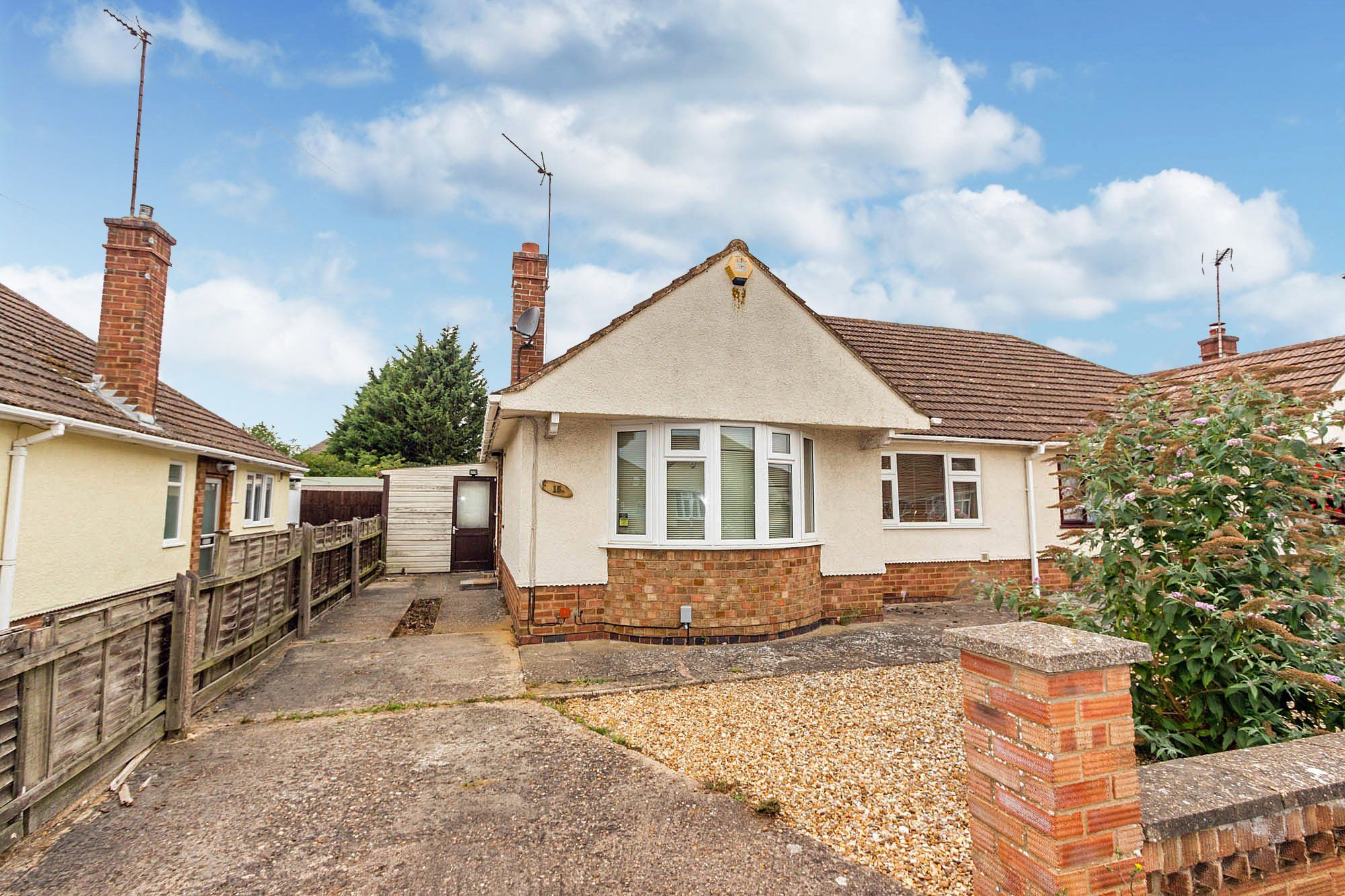 2 bed semidetached bungalow for sale in Ridgeway, Wellingborough NN8