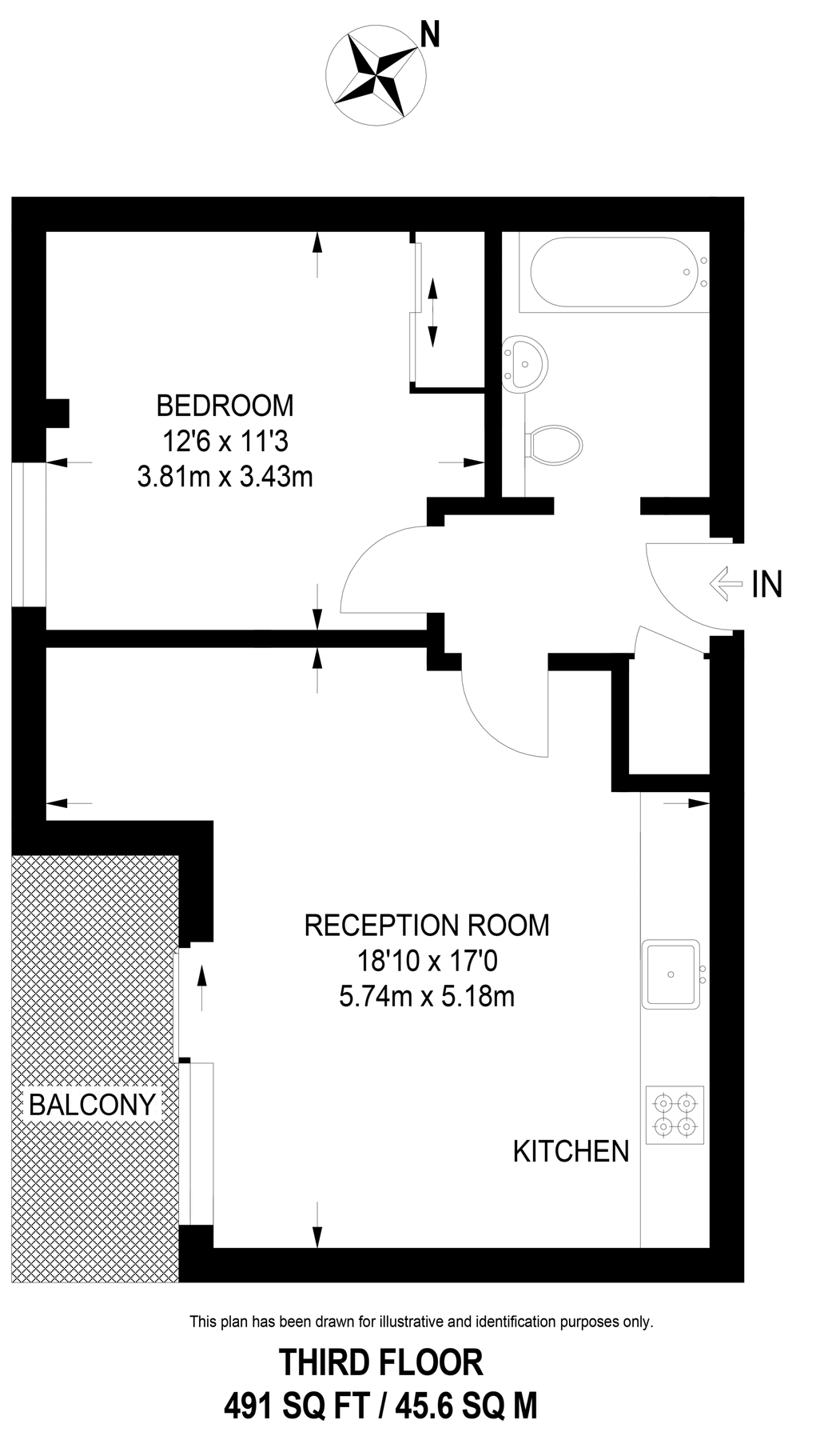 1 bed flat to rent in Cornell Square, Vauxhall, London SW8 Zoopla
