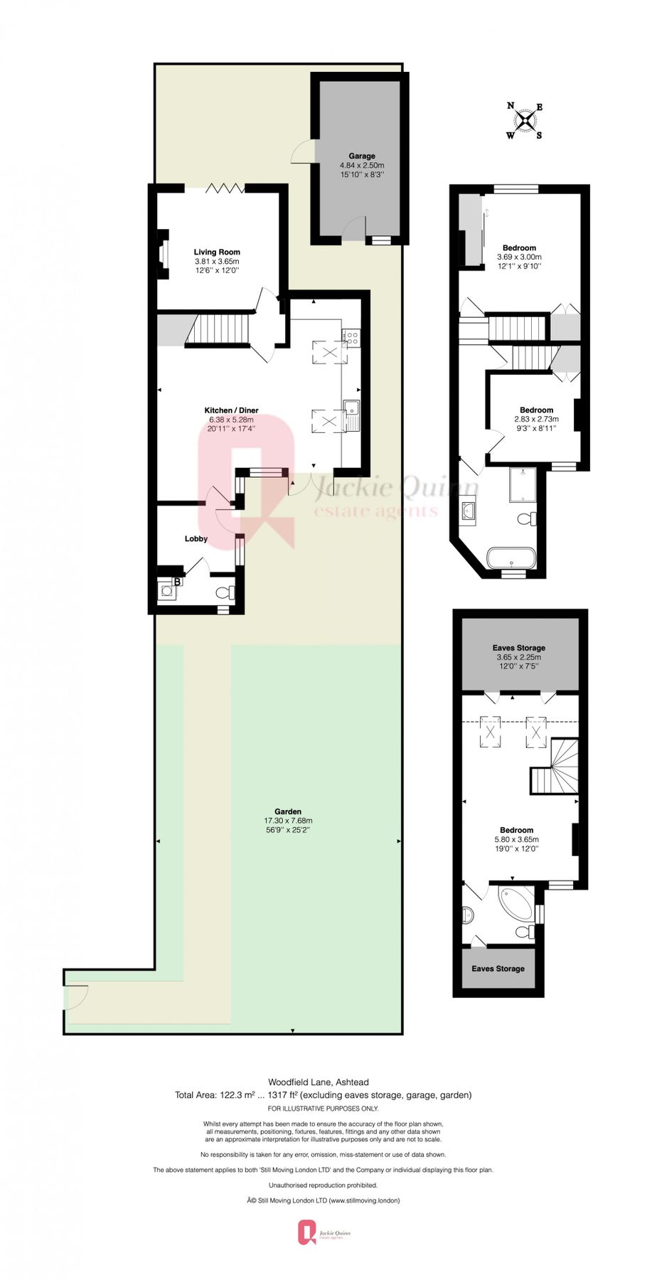 3 bed semidetached house for sale in Woodfield Lane, Ashtead KT21 Zoopla