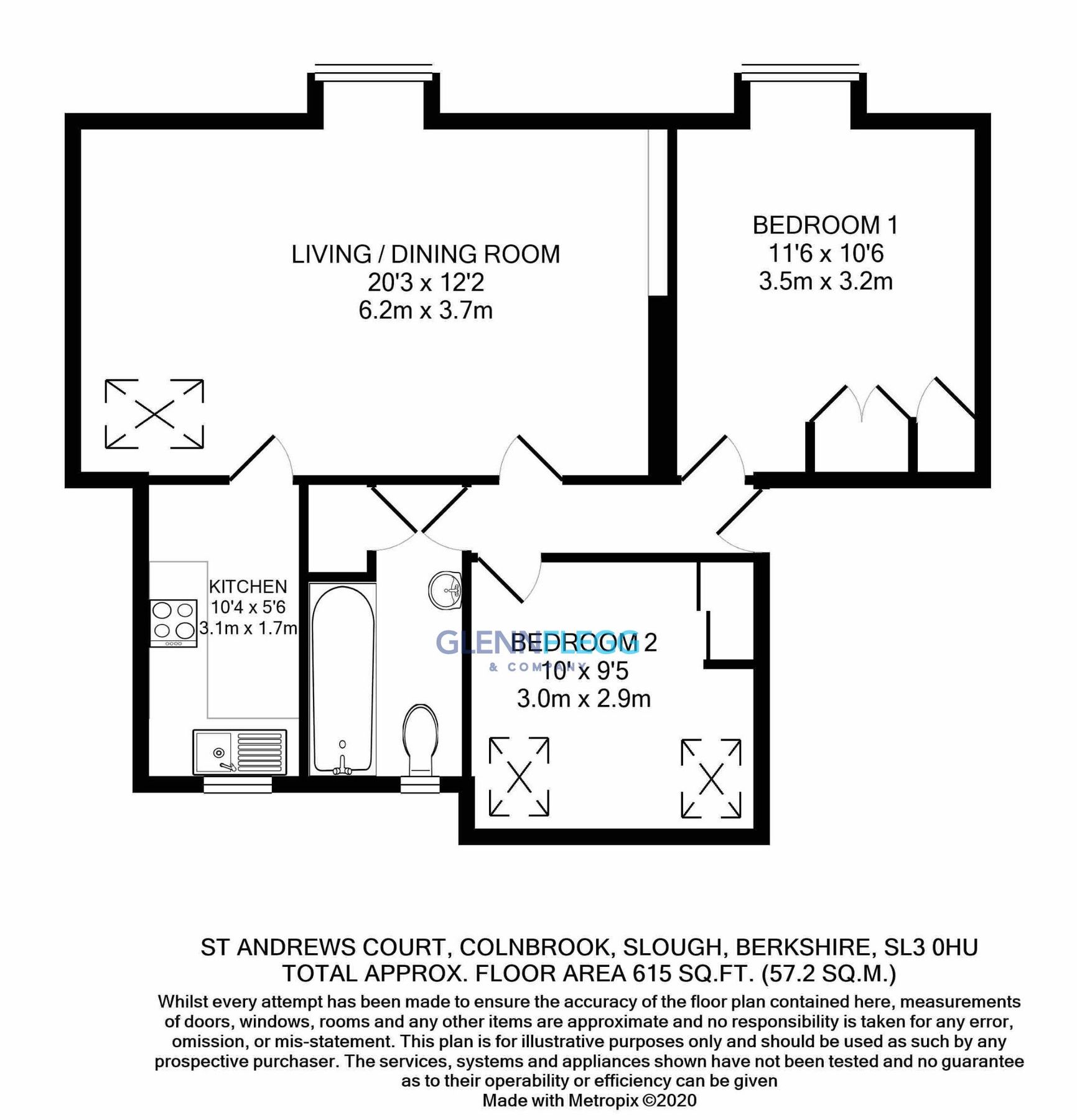 2 bed flat for sale in High Street, Colnbrook, Slough SL3 Zoopla
