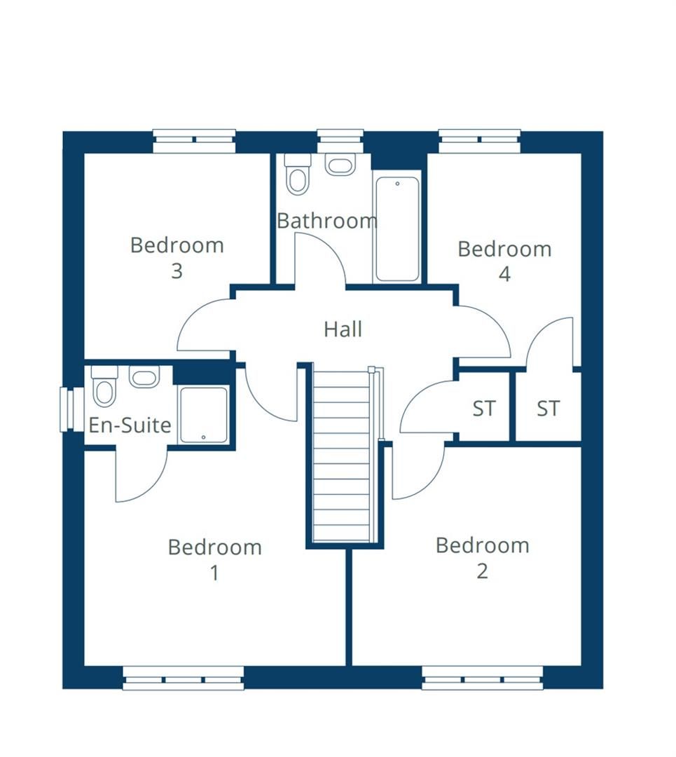 New home, 4 bed detached house for sale in Plot 16, Roman Road