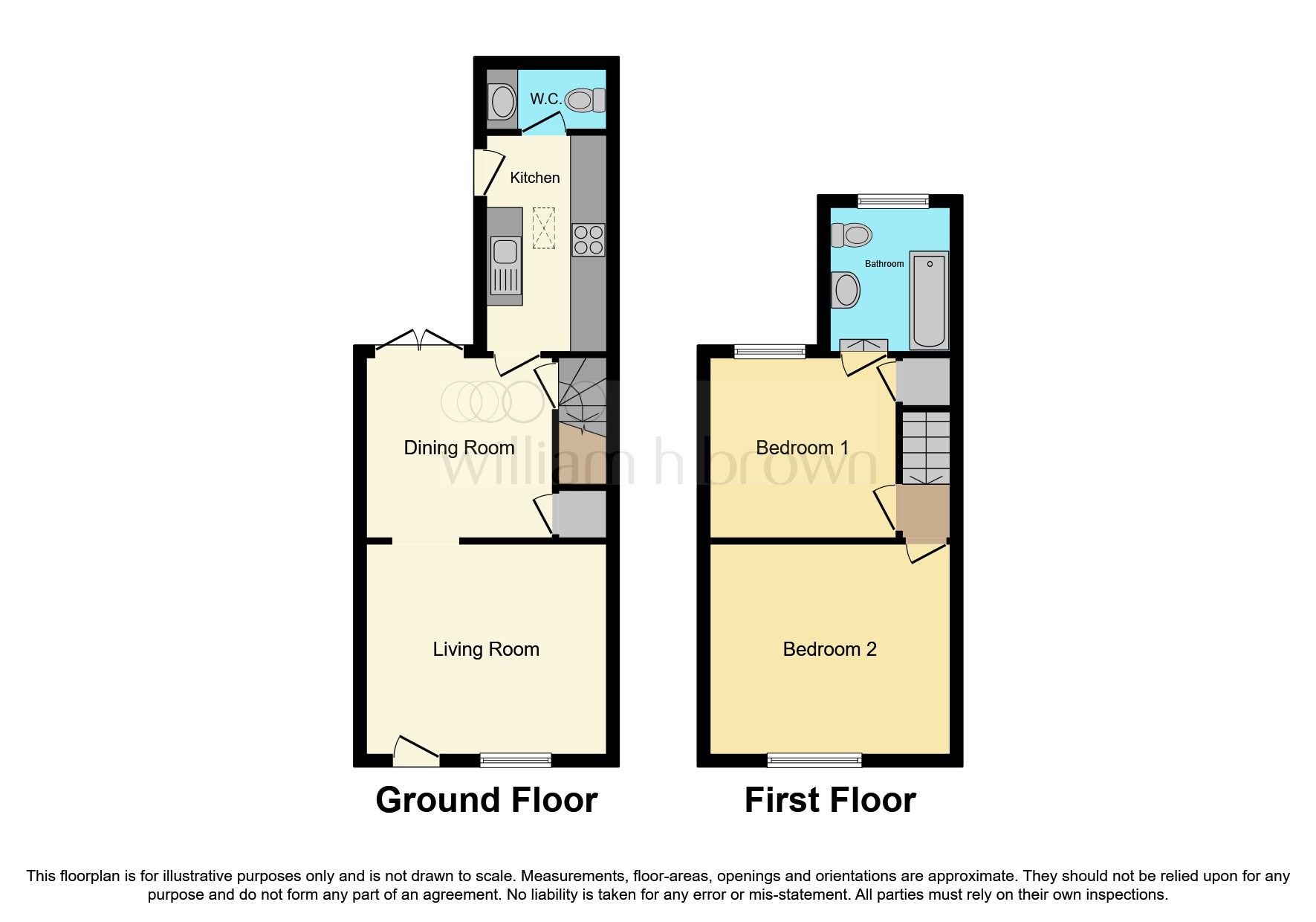 2 bed terraced house for sale in Bradfield Road, North Walsham NR28