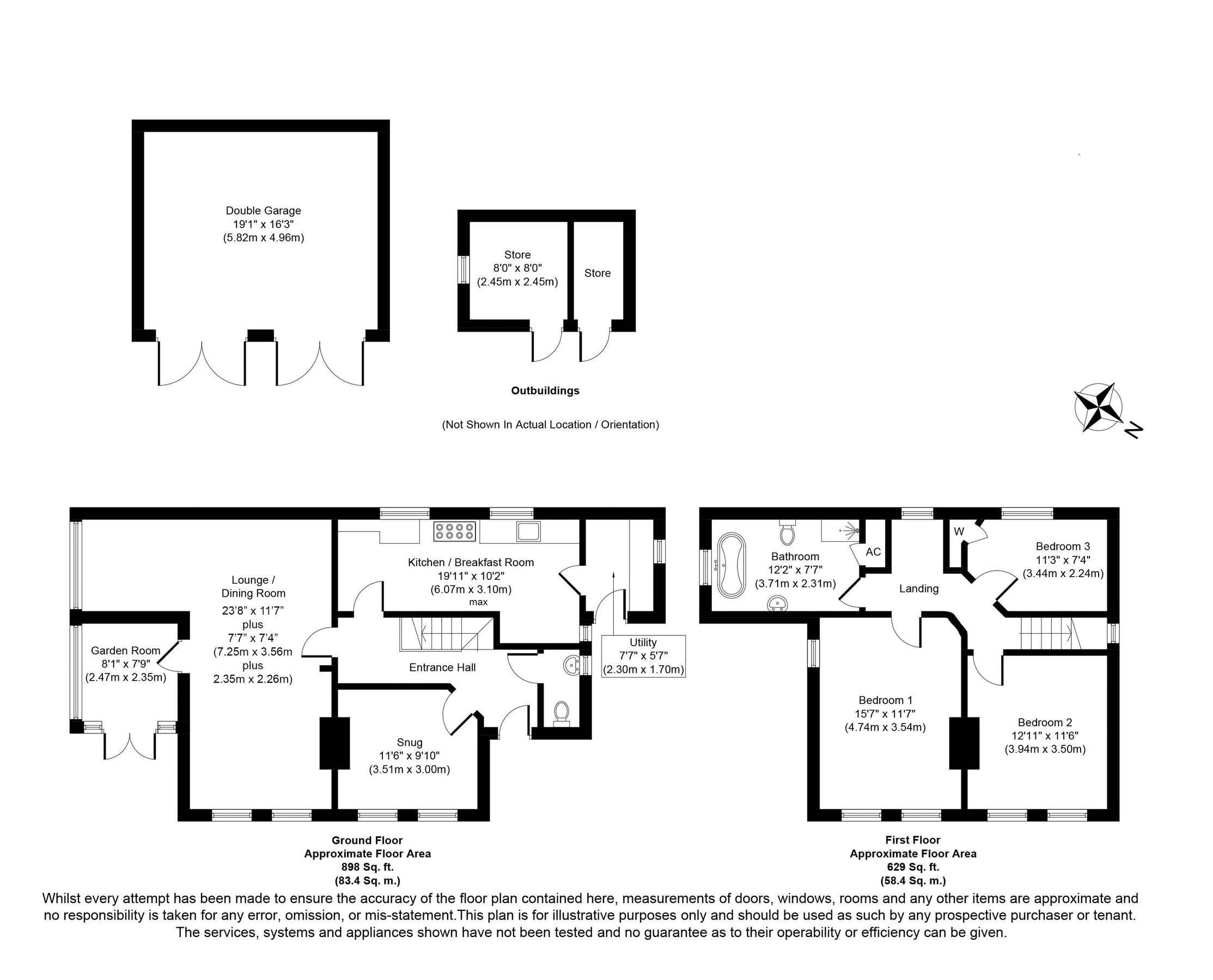 4 bed detached house for sale in White House, Norwich Road, Horstead