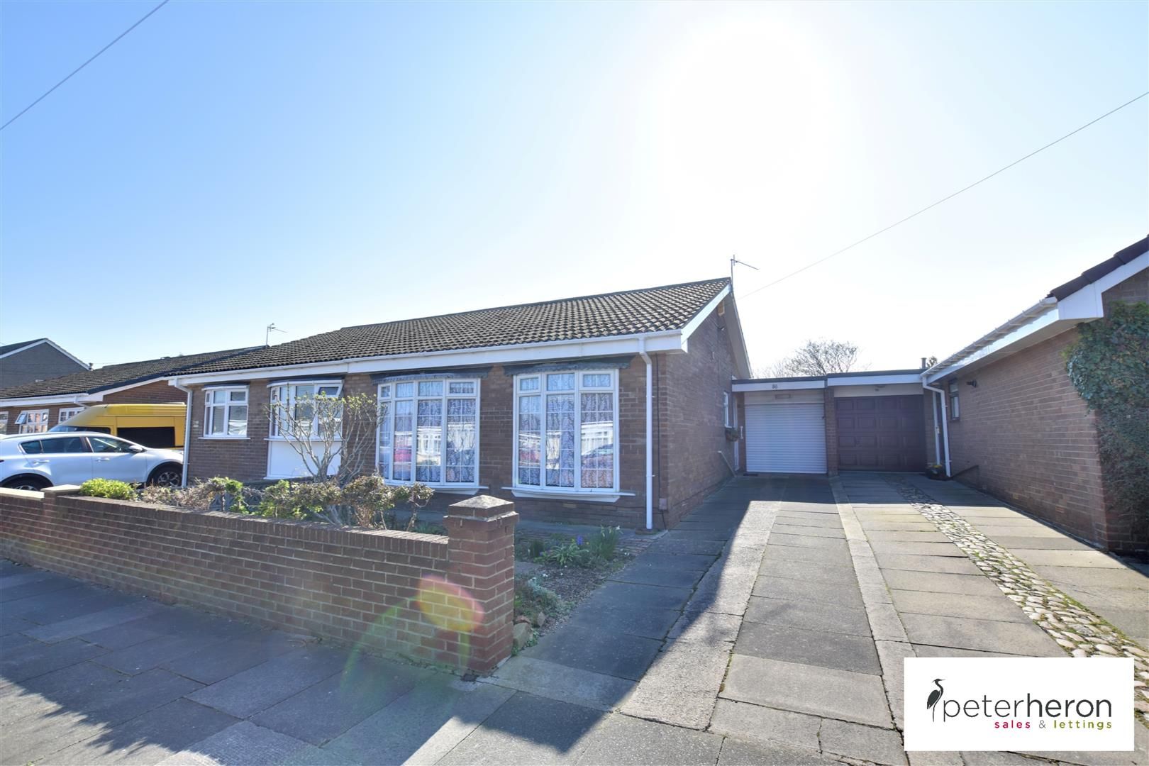 2 bed semidetached bungalow for sale in Bamburgh Avenue, South Shields