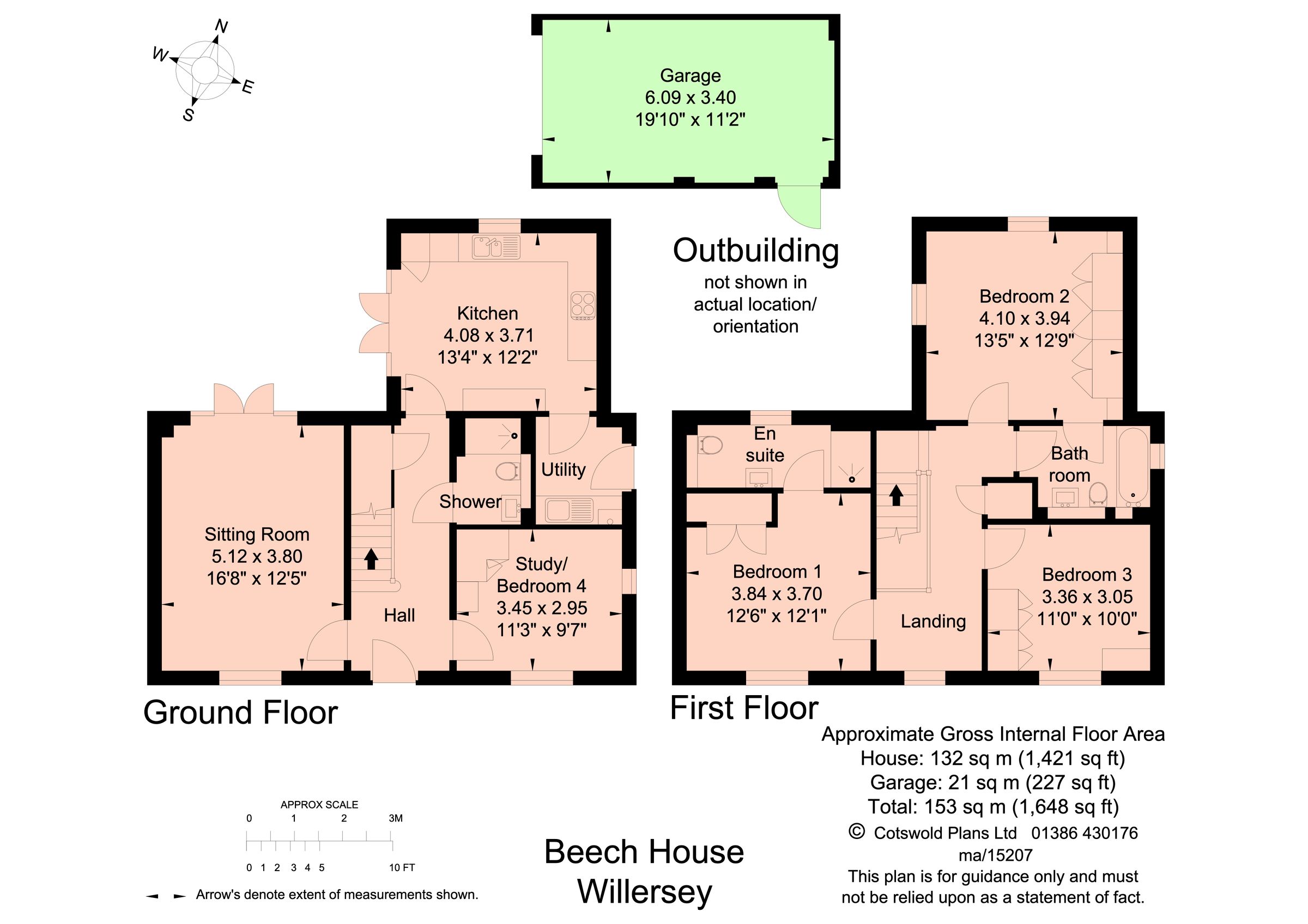 4 bed detached house for sale in Broadway Road, Willersey, Broadway