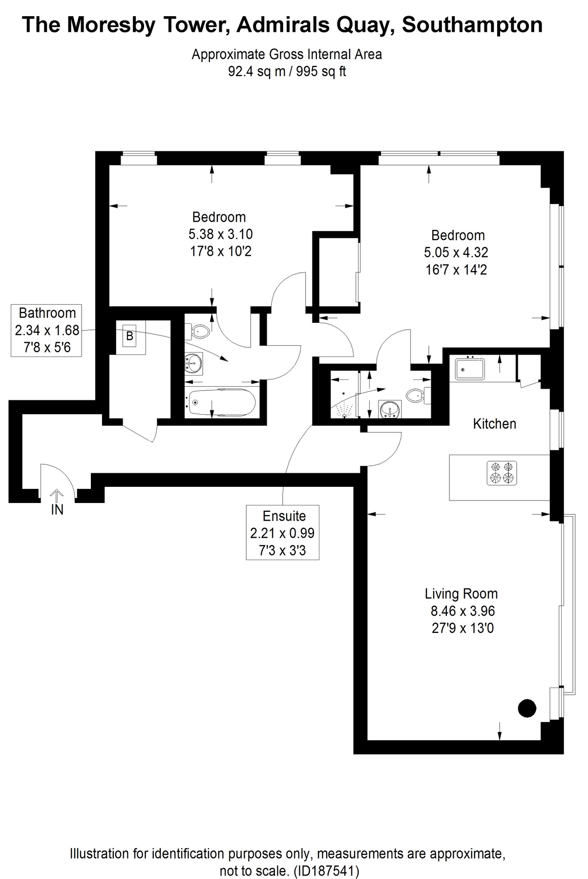 2 bed flat to rent in Ocean Way, Ocean Village, Southampton SO14 Zoopla