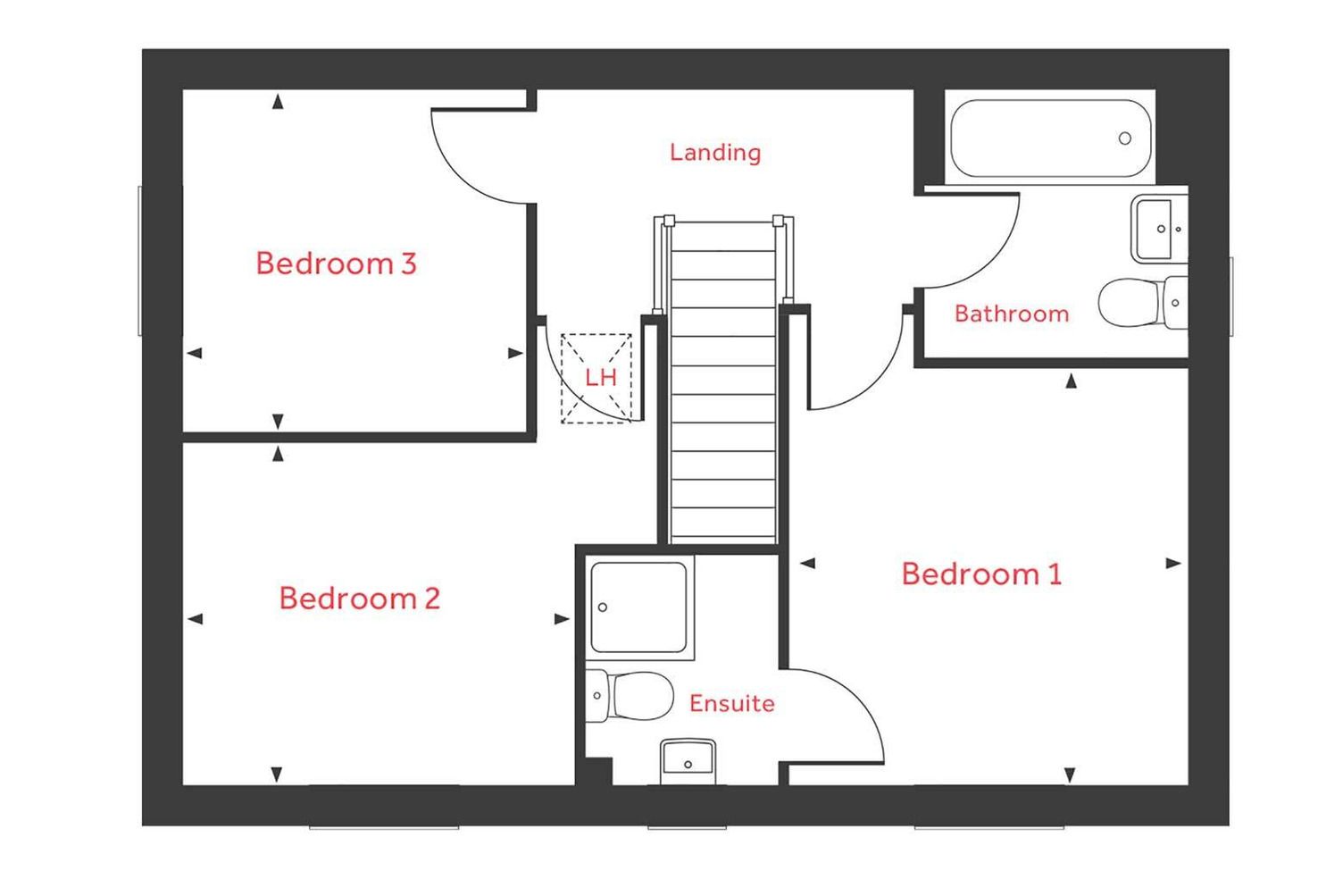 New home, 3 bed detached house for sale in "Mountford" at Amos Drive, Pocklington, York YO42