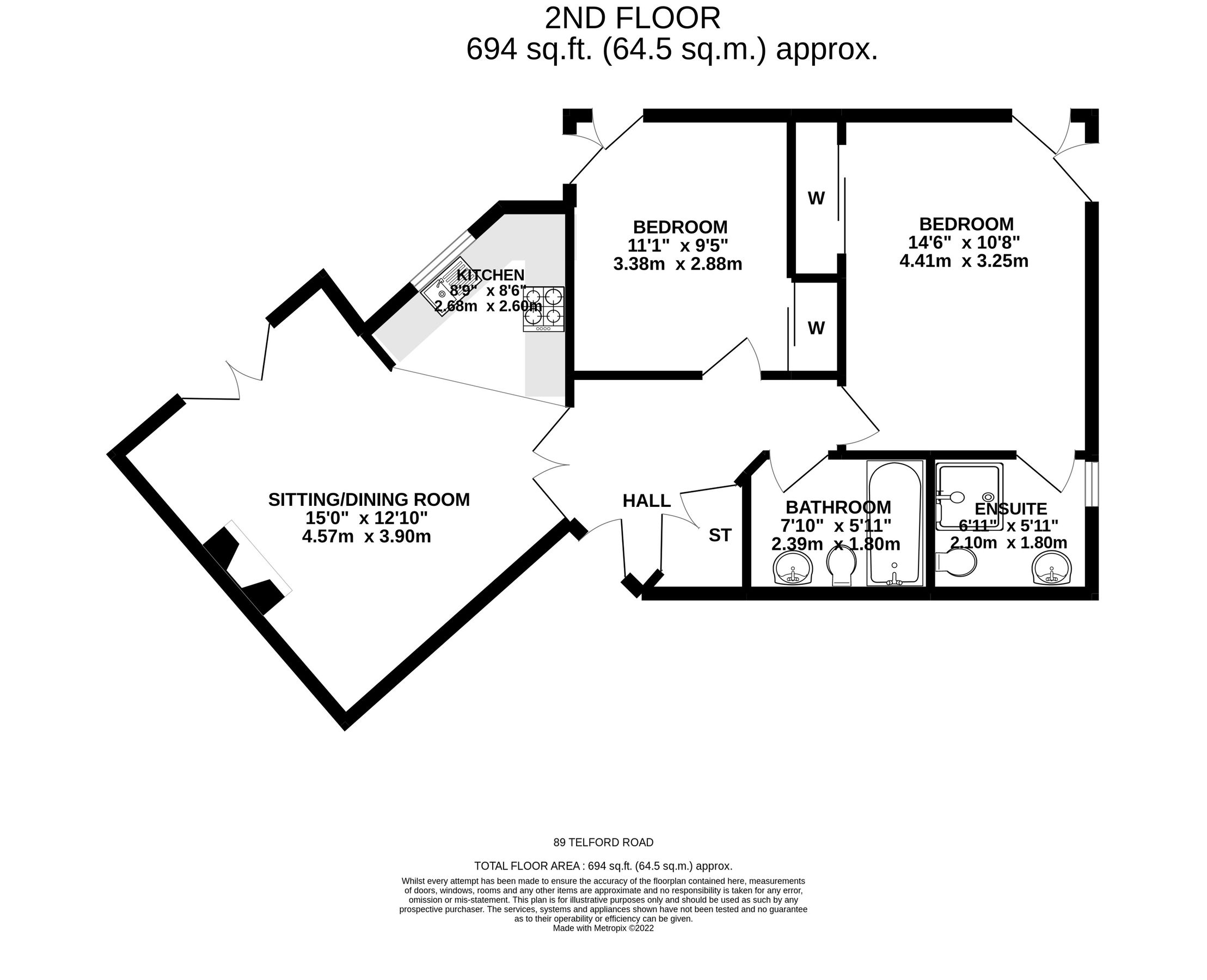 2 bed flat for sale in 89/6 Telford Road, Crewe, Edinburgh EH4 Zoopla
