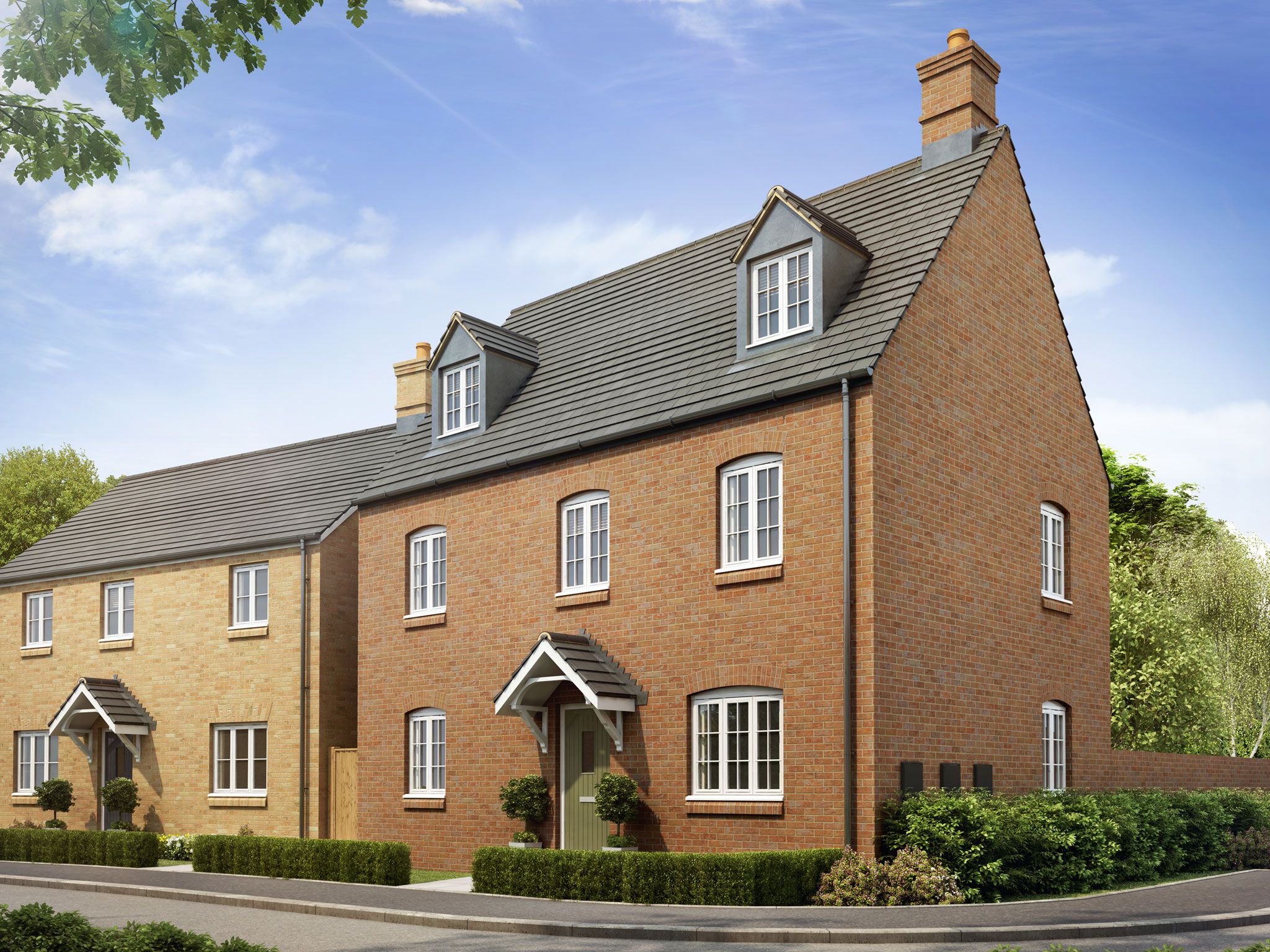 New home, 4 bed detached house for sale in "The Blakesley Corner" at