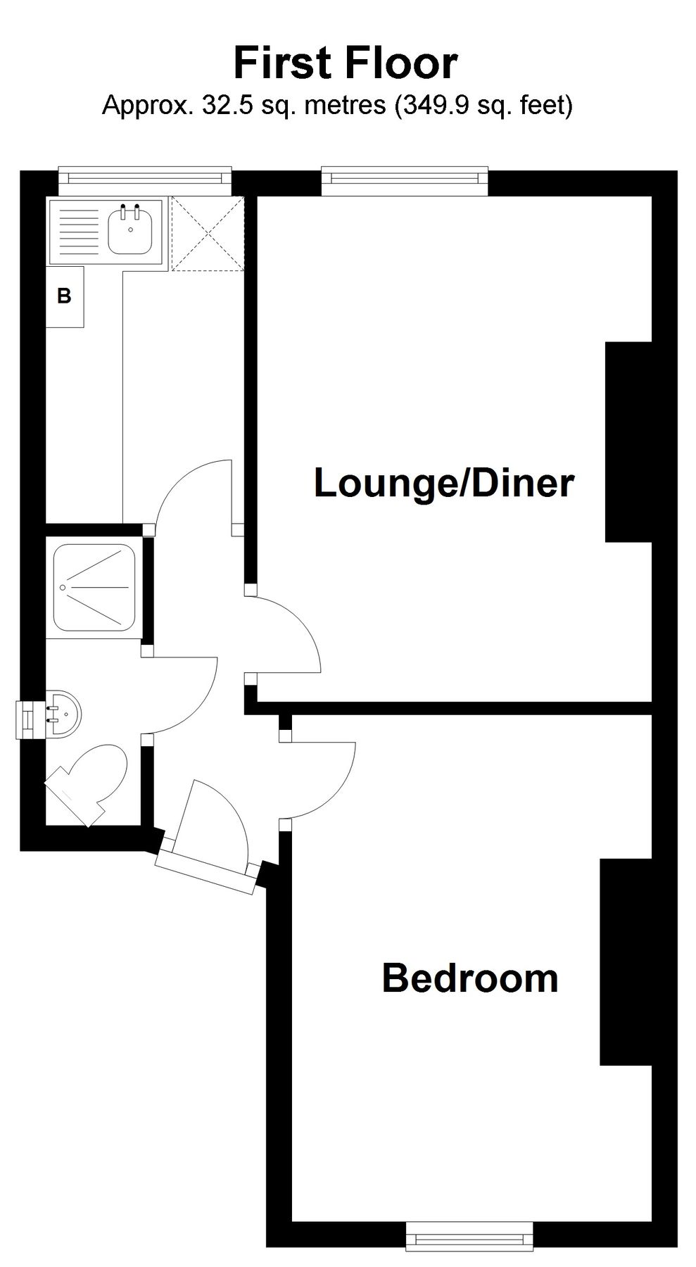 1 bed flat to rent in Holmesdale Road, Reigate RH2 Zoopla