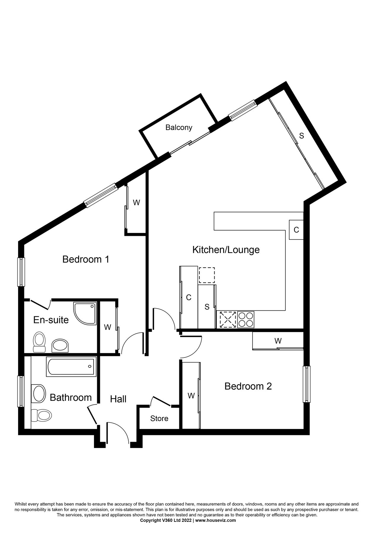 2 bed flat for sale in D, Glenford Place, Ayr KA7 Zoopla