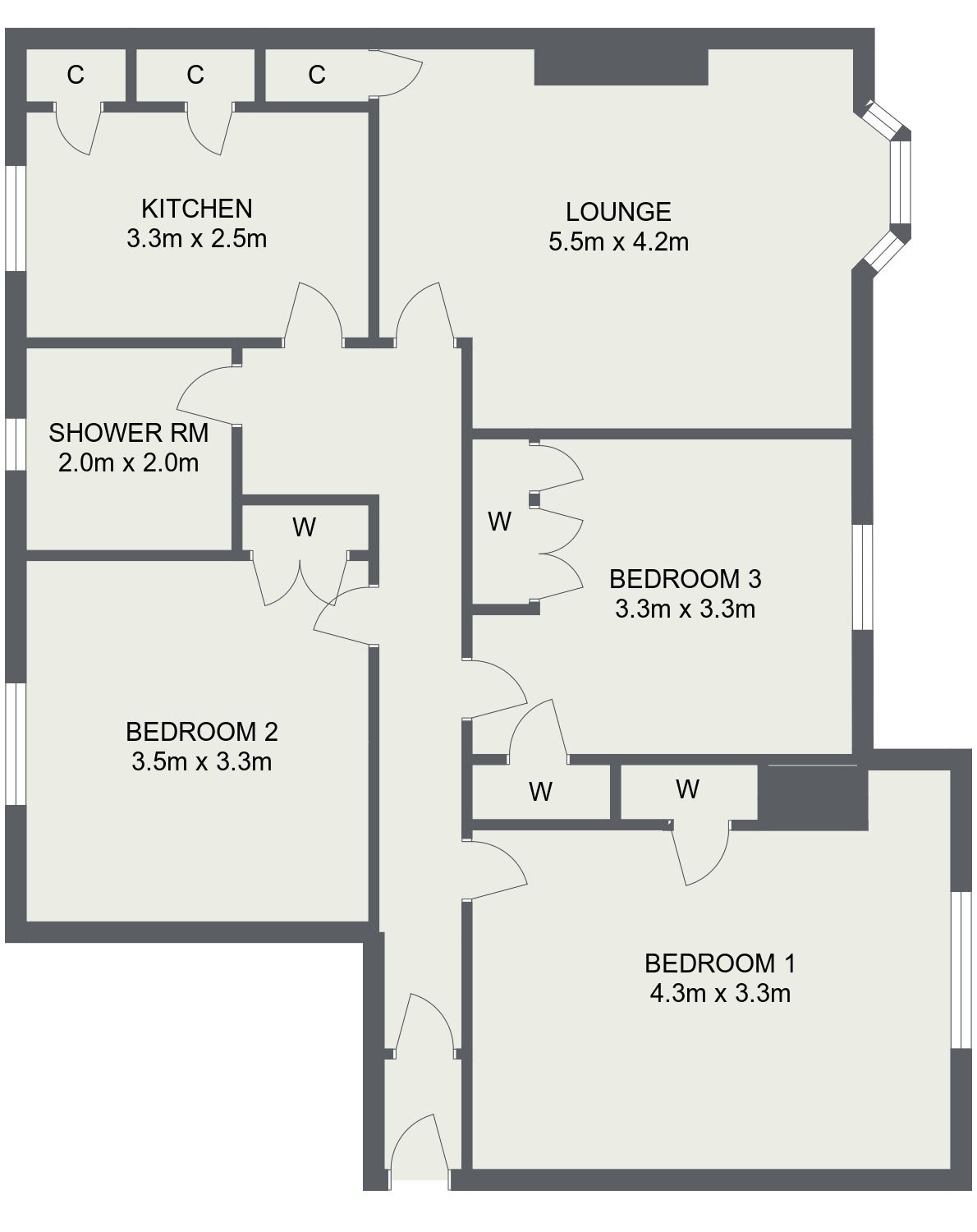 3 bed flat for sale in Oswald Avenue, Grangemouth FK3 Zoopla