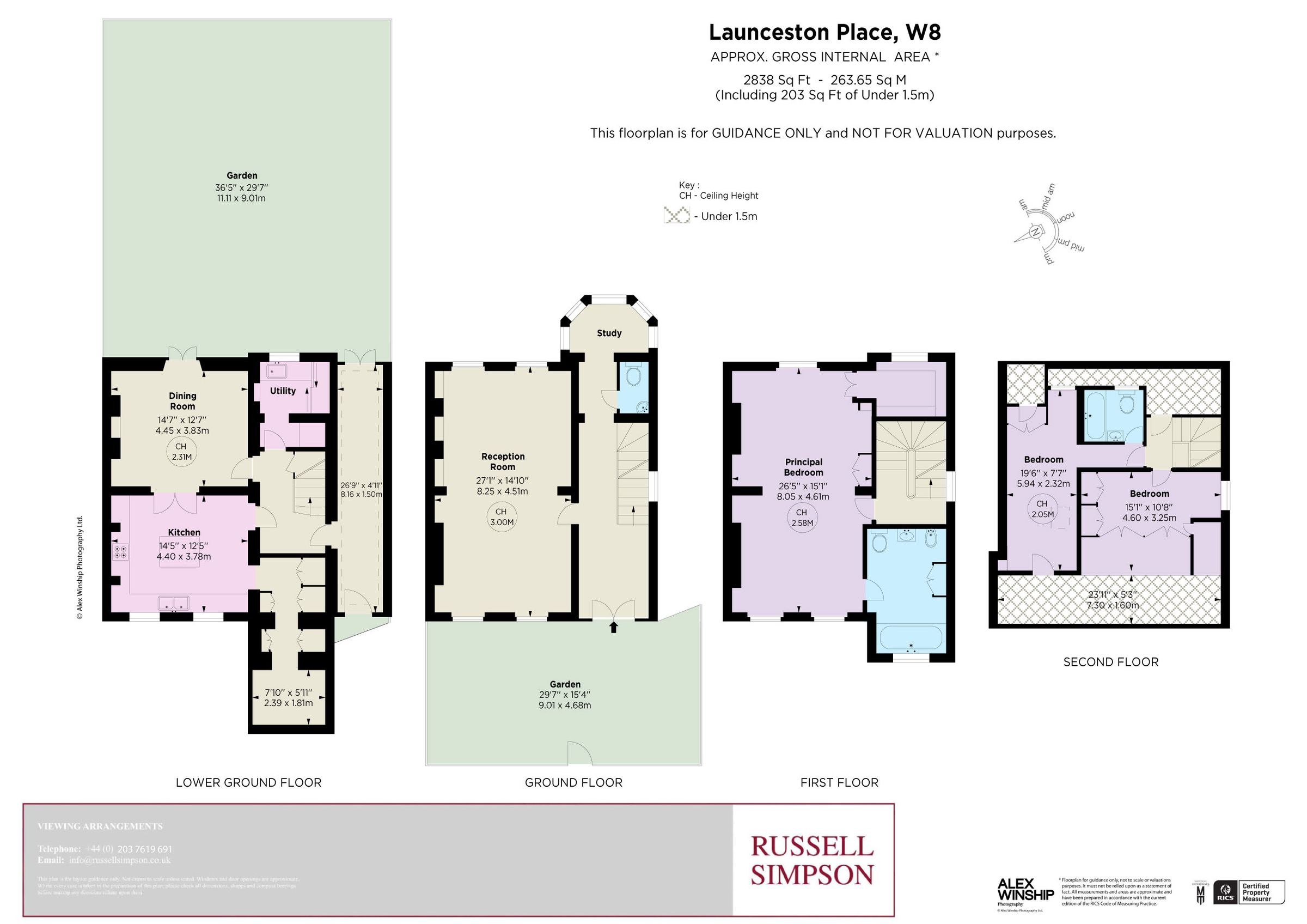3 bed detached house for sale in Launceston Place, Kensington, London
