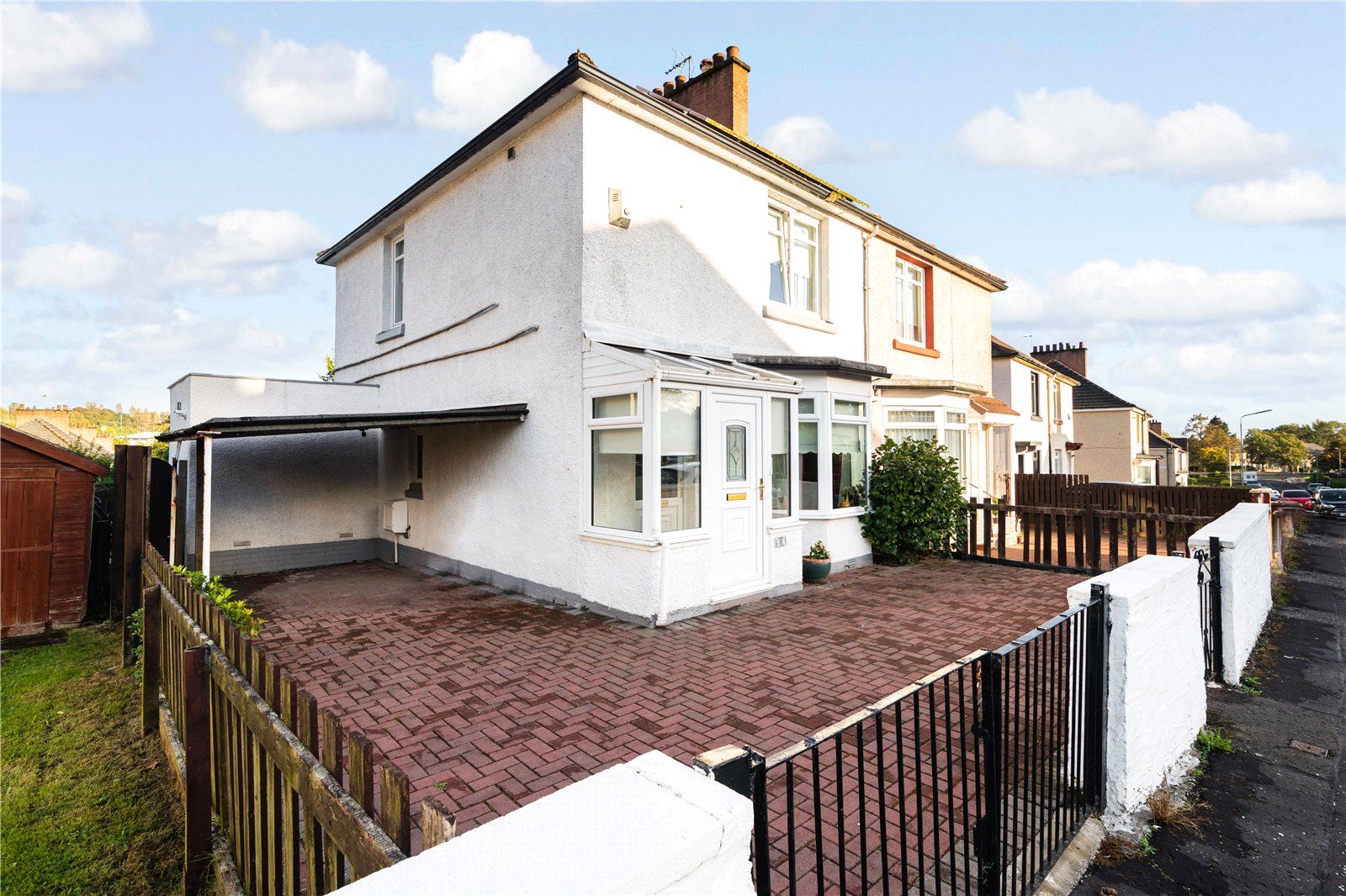3 bed semidetached house for sale in Gala Street, Riddrie, Glasgow G33
