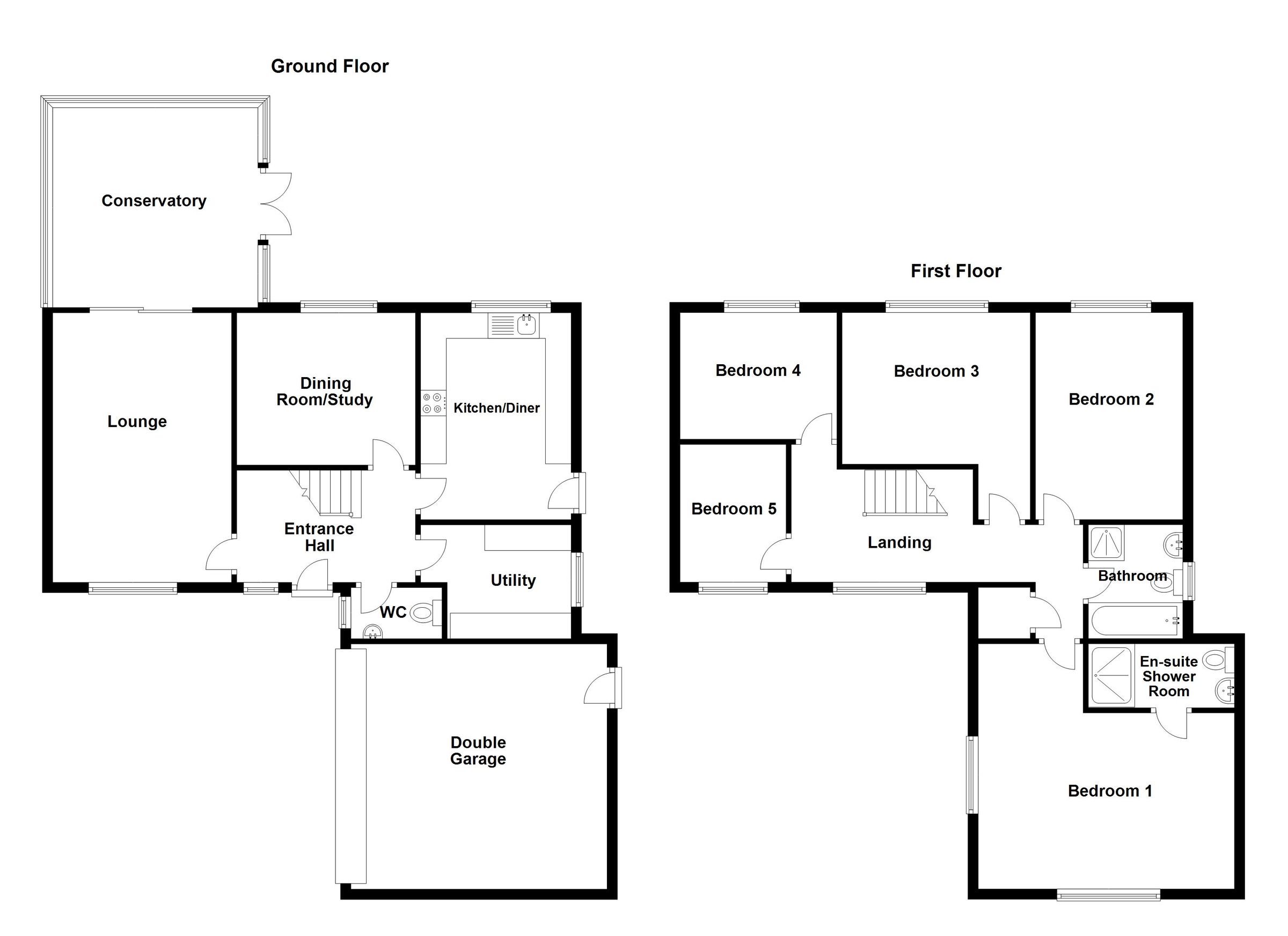 5 bed detached house for sale in Mayflower Drive, Heckington, Sleaford
