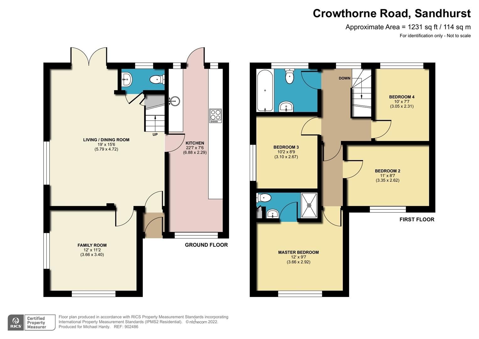4 bed detached house for sale in Crowthorne Road Sandhurst, Berkshire GU47 Zoopla
