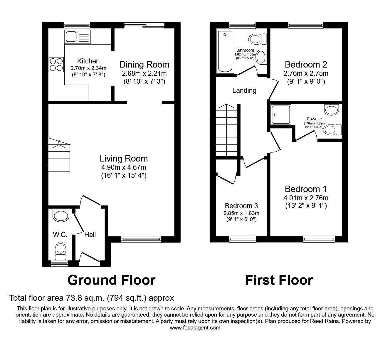 3 bed terraced house to rent in Halton View Road, Widnes, Cheshire WA8