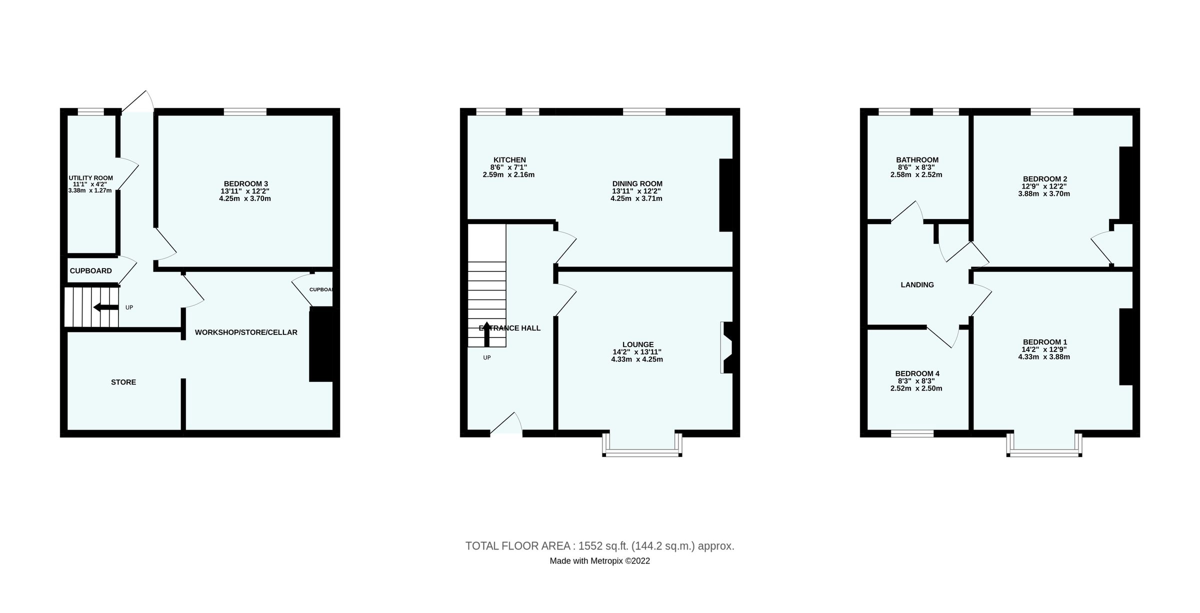 3 bed terraced house for sale in Third Avenue, Teignmouth, Devon TQ14