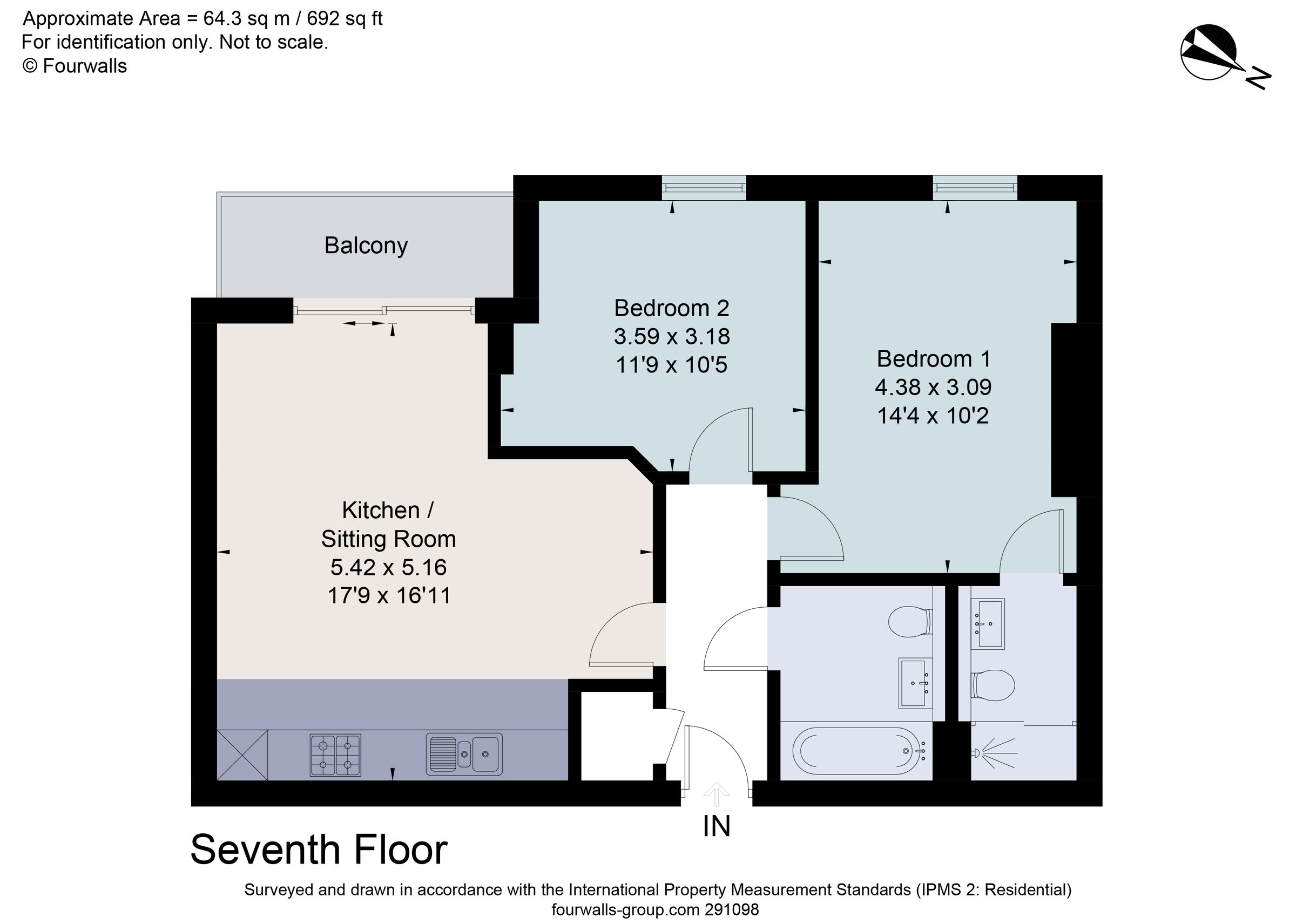 2 bed flat for sale in Regent Road, Manchester M3 Zoopla