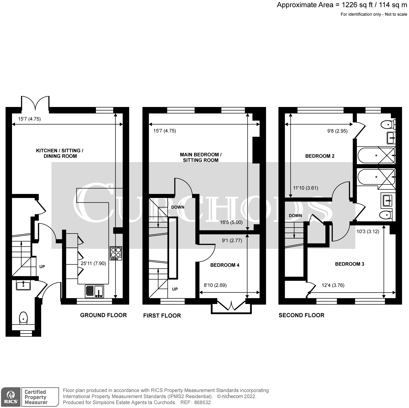 4 bed detached house for sale in Alexandra Gardens, Knaphill, Woking
