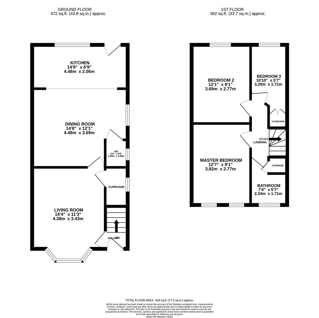 3 bed semidetached house for sale in Edmund Street, Kettering NN16