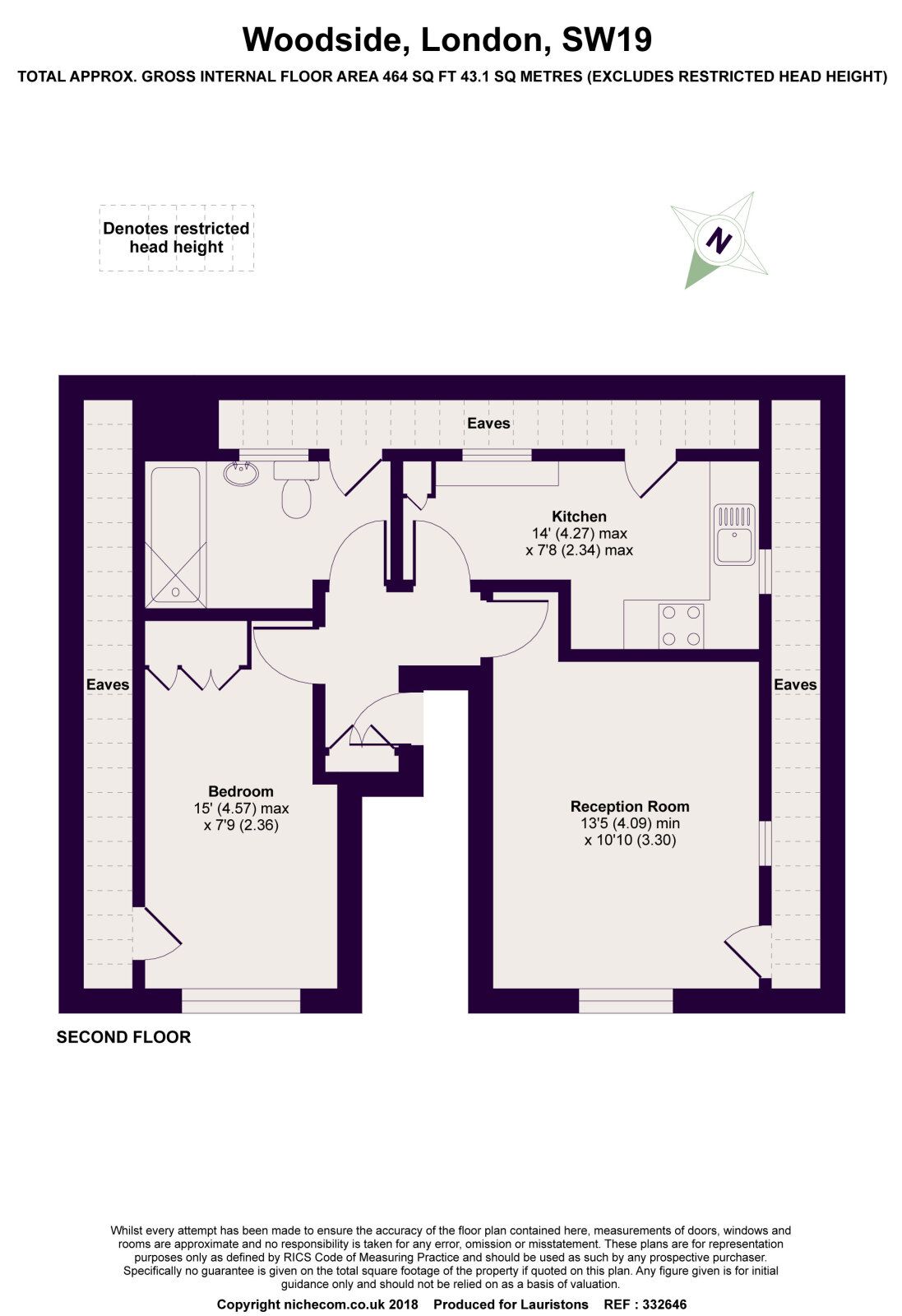 1 bed flat for sale in Woodside, Wimbledon SW19 Zoopla