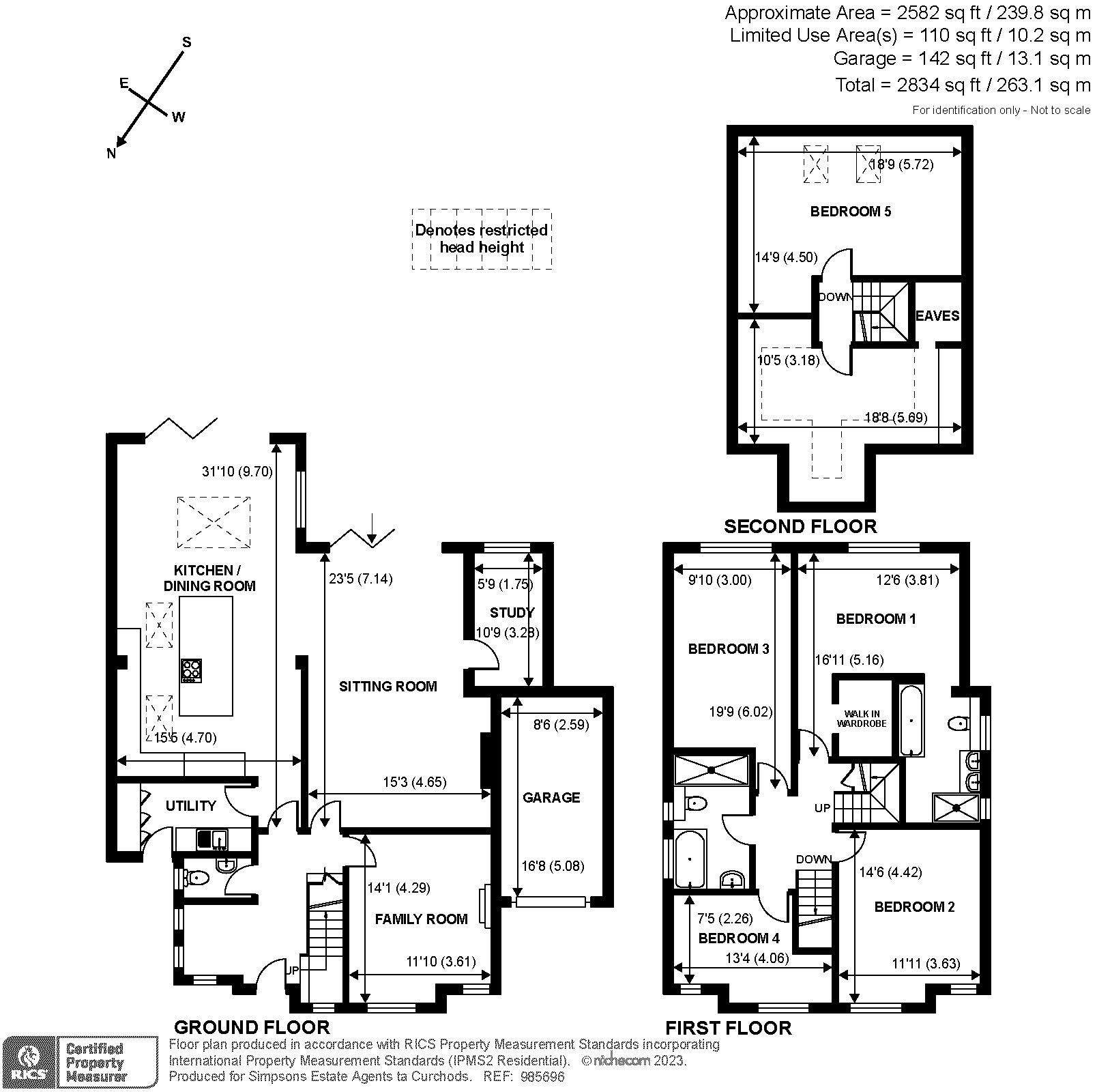 5 bed detached house for sale in Cranbrook Drive, Esher KT10 Zoopla